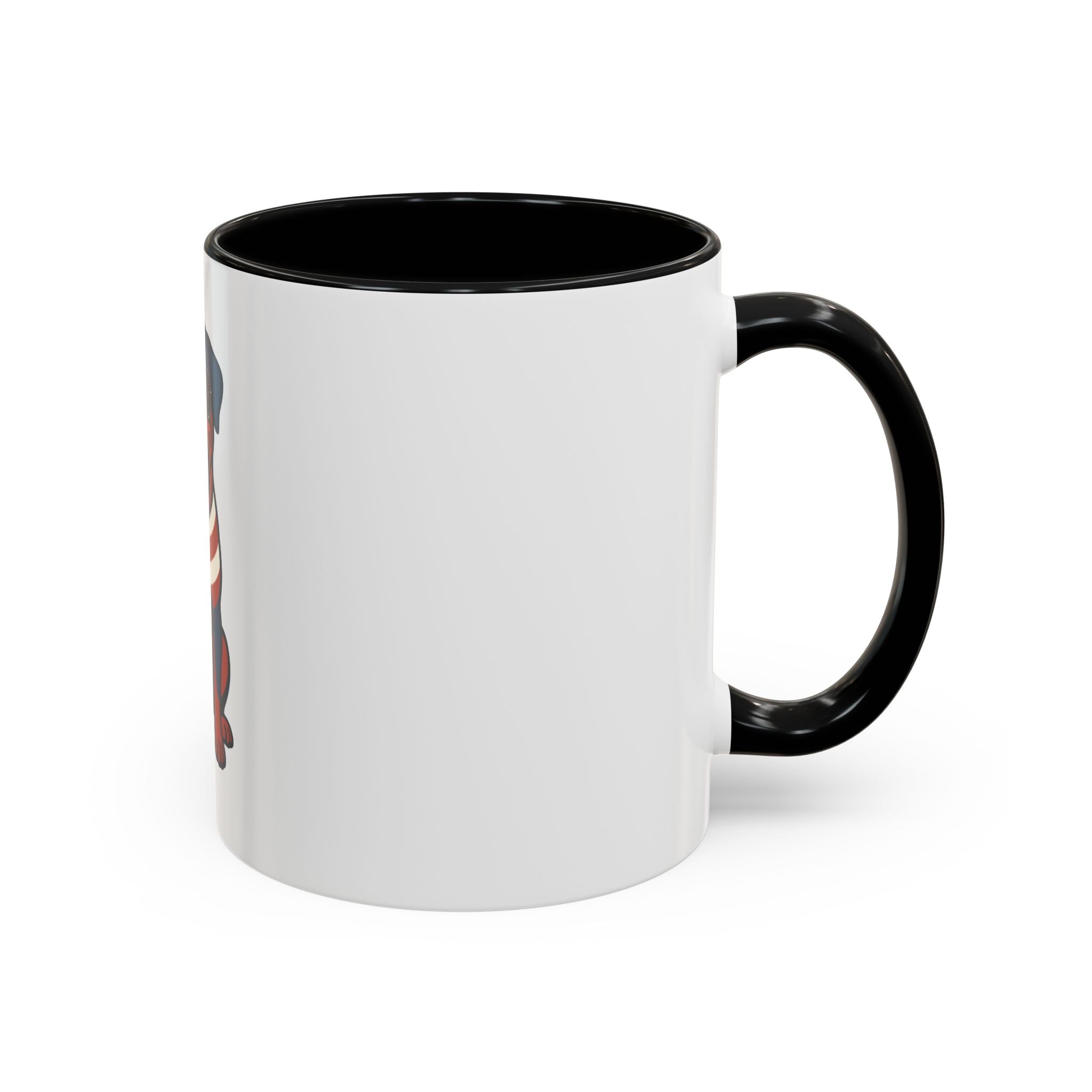 Patriotic Dog Mug, Rottweiler Coffee Cup, Cute Pet Lover Gift