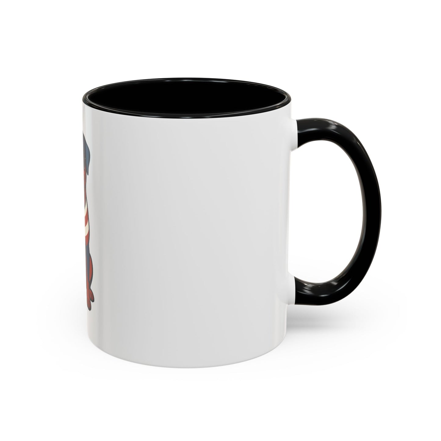 Patriotic Dog Mug, Rottweiler Coffee Cup, Cute Pet Lover Gift