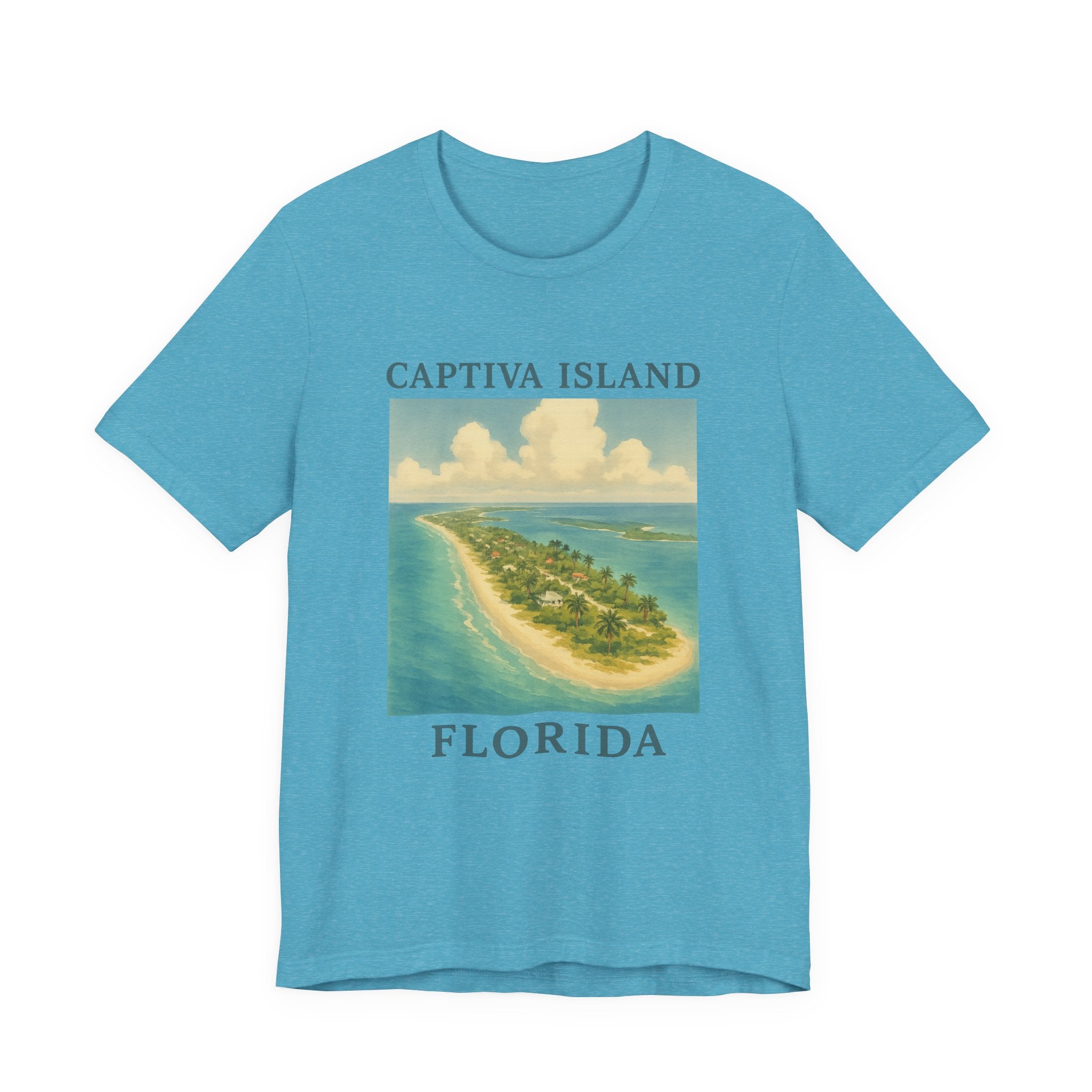 Captiva Island Florida T-Shirt, Vintage Island Tee, Beach Lover's Apparel