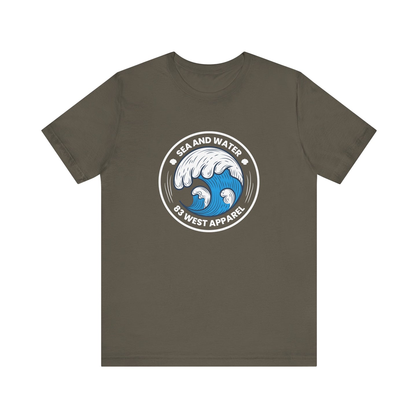 Sea and Water Unisex Jersey Tee - Perfect for Beach Lovers