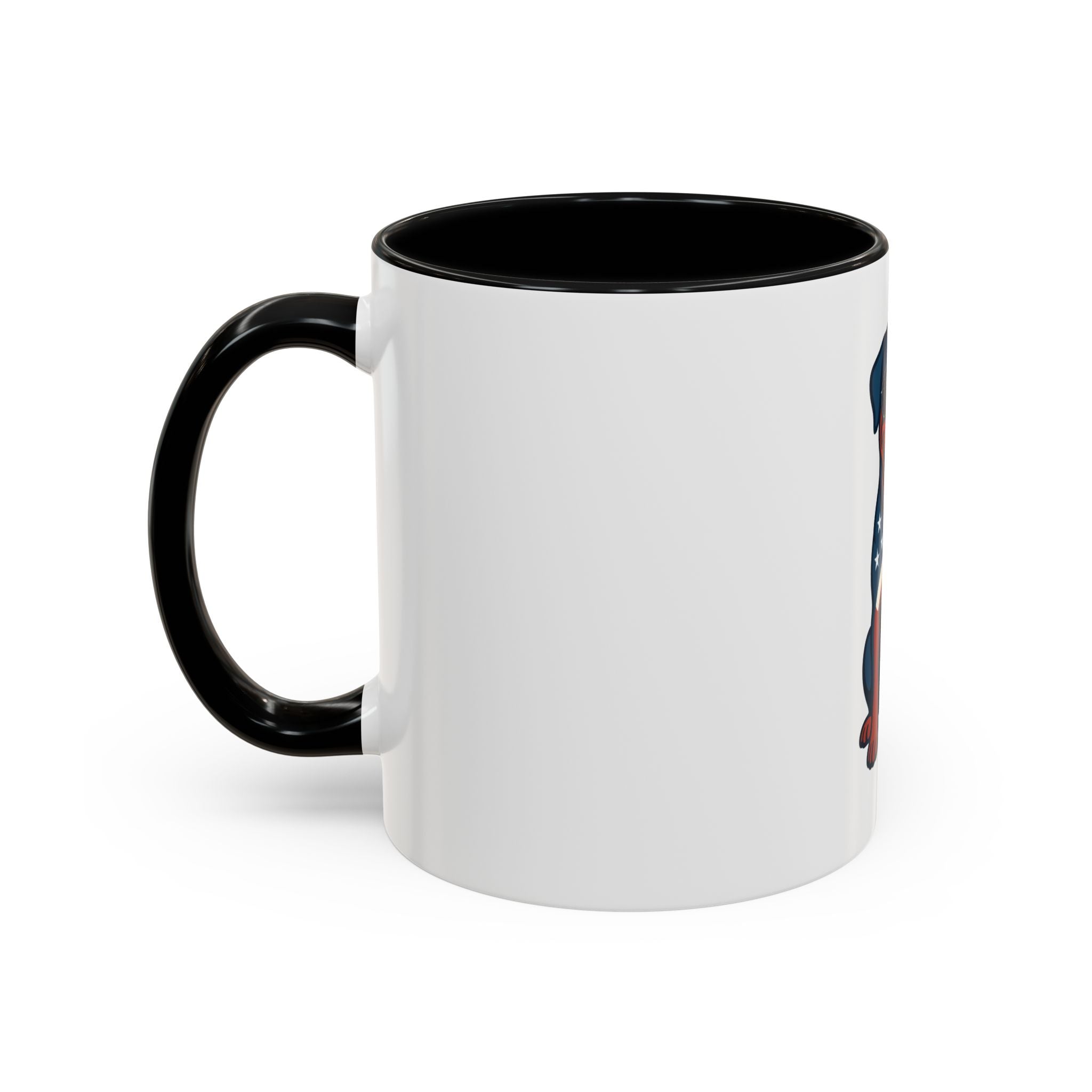 Patriotic Dog Mug, Rottweiler Coffee Cup, Cute Pet Lover Gift
