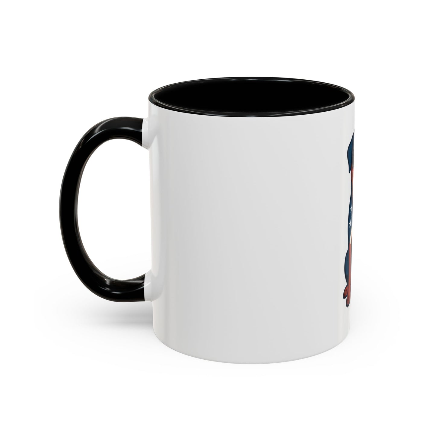 Patriotic Dog Mug, Rottweiler Coffee Cup, Cute Pet Lover Gift