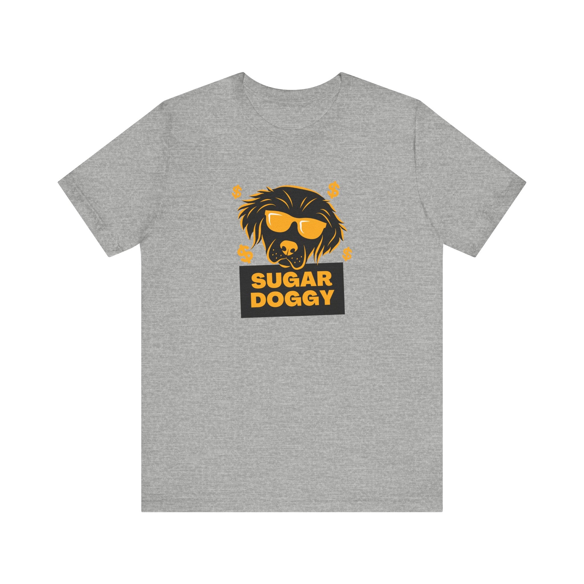 Cool Dog Graphic Tee - Sugar Doggy Unisex Jersey Short Sleeve T-Shirt
