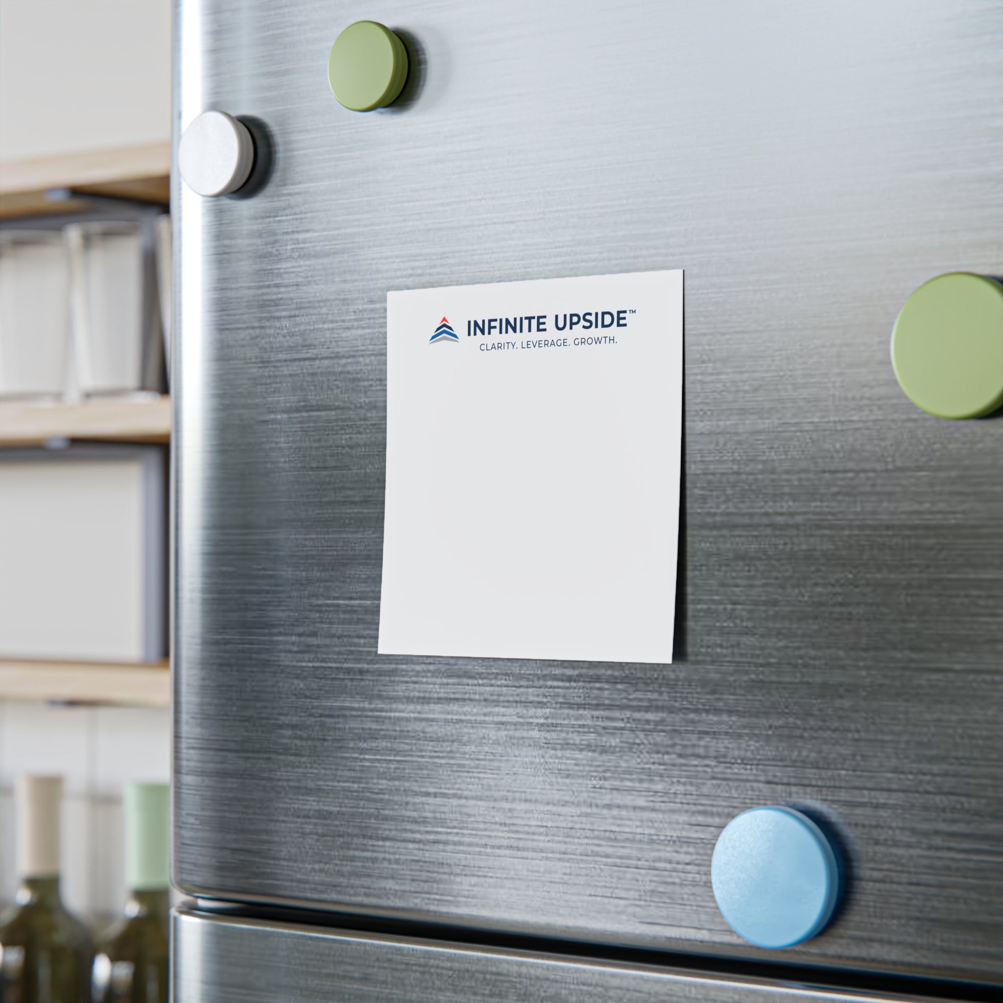 INFINITE UPSIDE™ Branded Post-It Note Pads — Corporate Logo Sticky Notes
