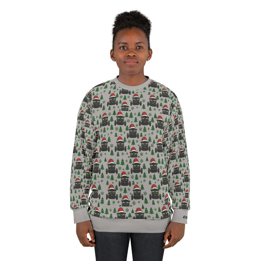 Can-Am Spyder Christmas Lights Sweatshirt — Festive For The Holidays