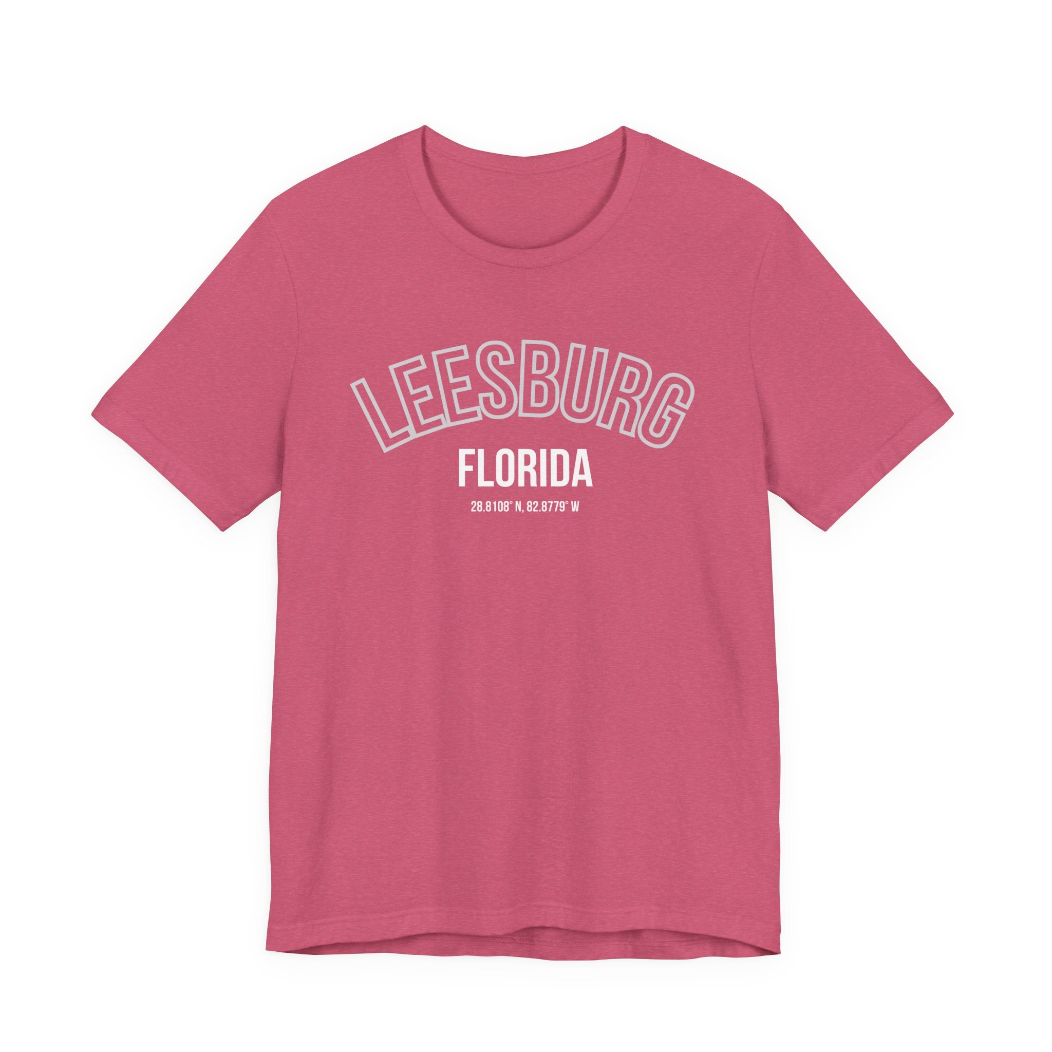 Leesburg, Florida Unisex Jersey Tee - Comfortable Casual Wear