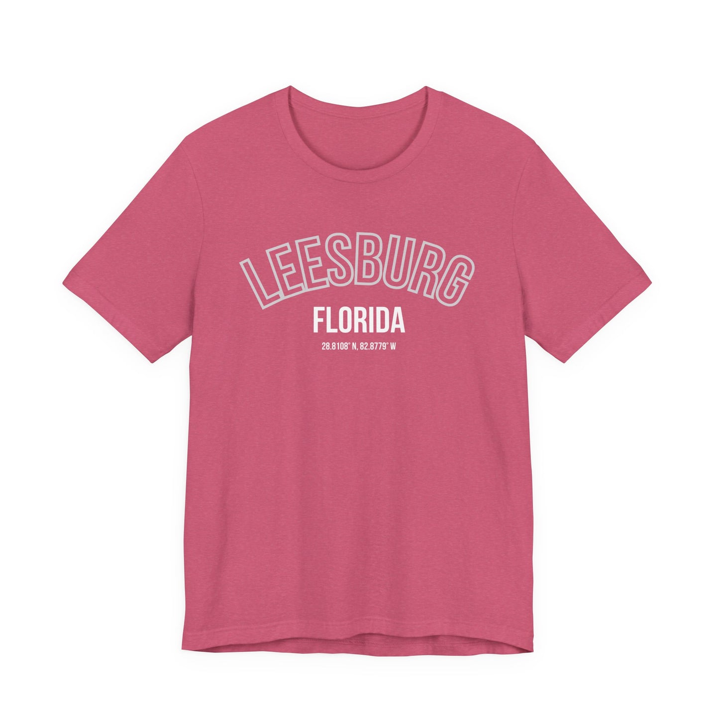 Leesburg, Florida Unisex Jersey Tee - Comfortable Casual Wear