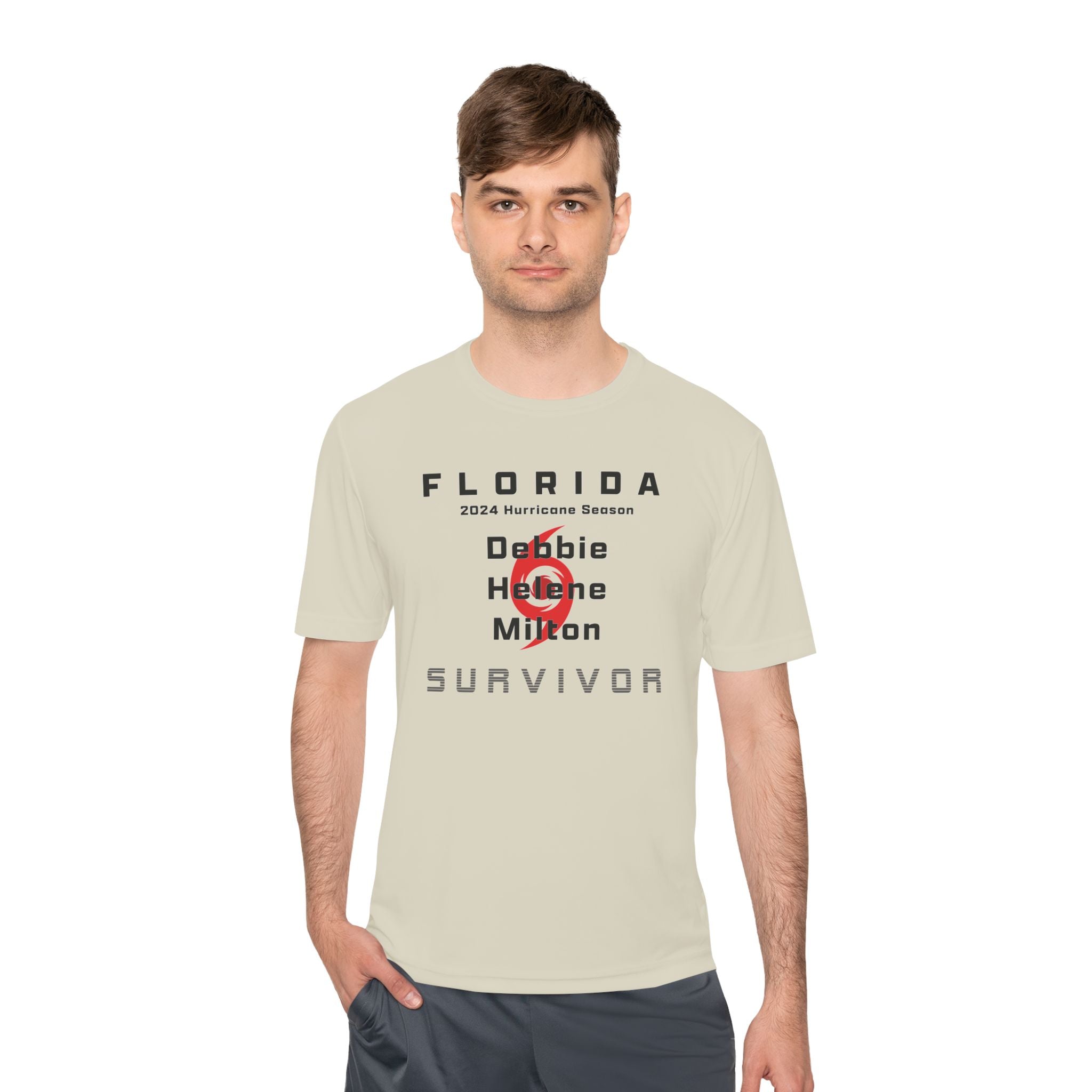 Florida 2024 Hurricane Season Unisex Moisture Wicking Tee