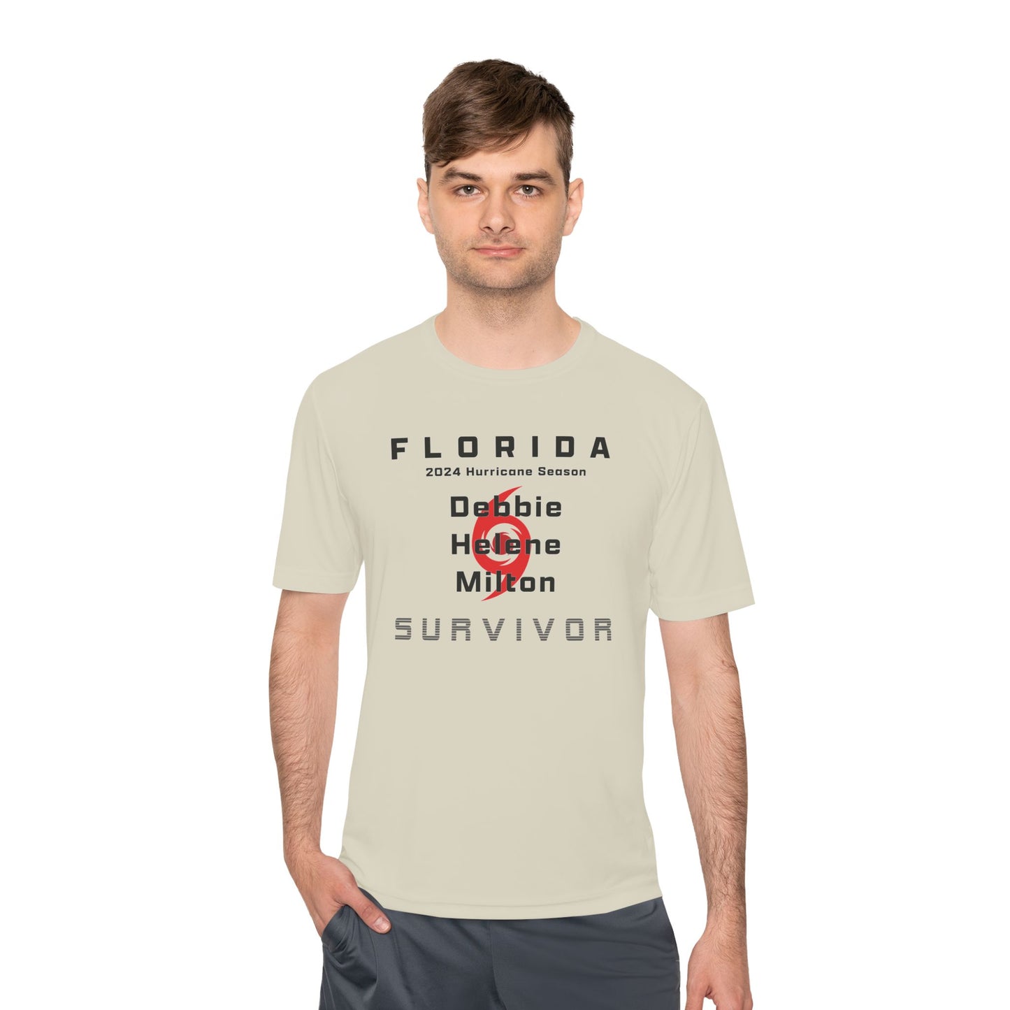 Florida 2024 Hurricane Season Unisex Moisture Wicking Tee