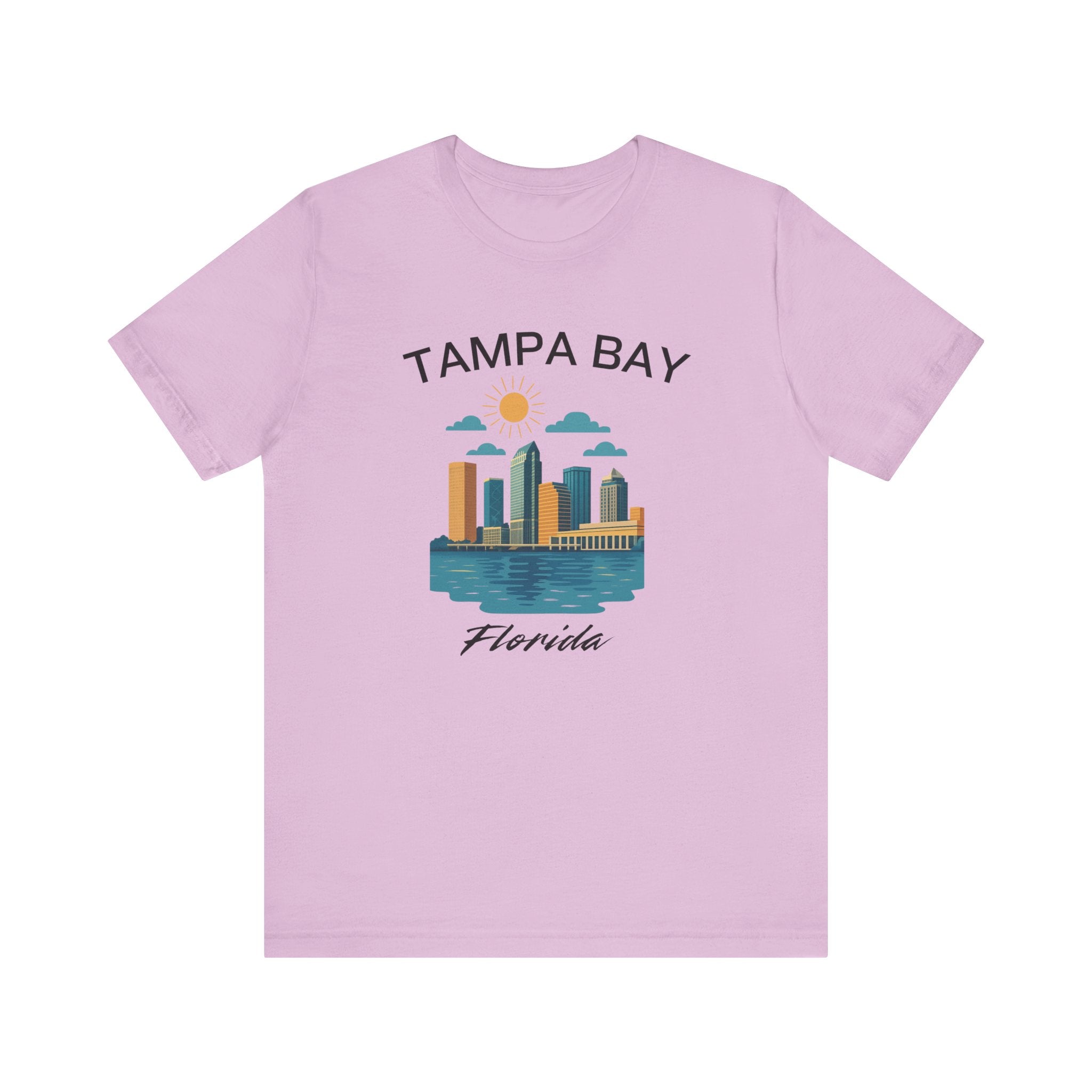 Tampa Bay Skyline Tee - Unisex Jersey Short Sleeve Tee, Florida Gift