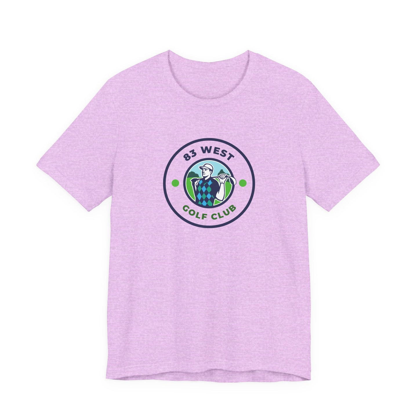 83 West Vintage Golfer Unisex Jersey Tee