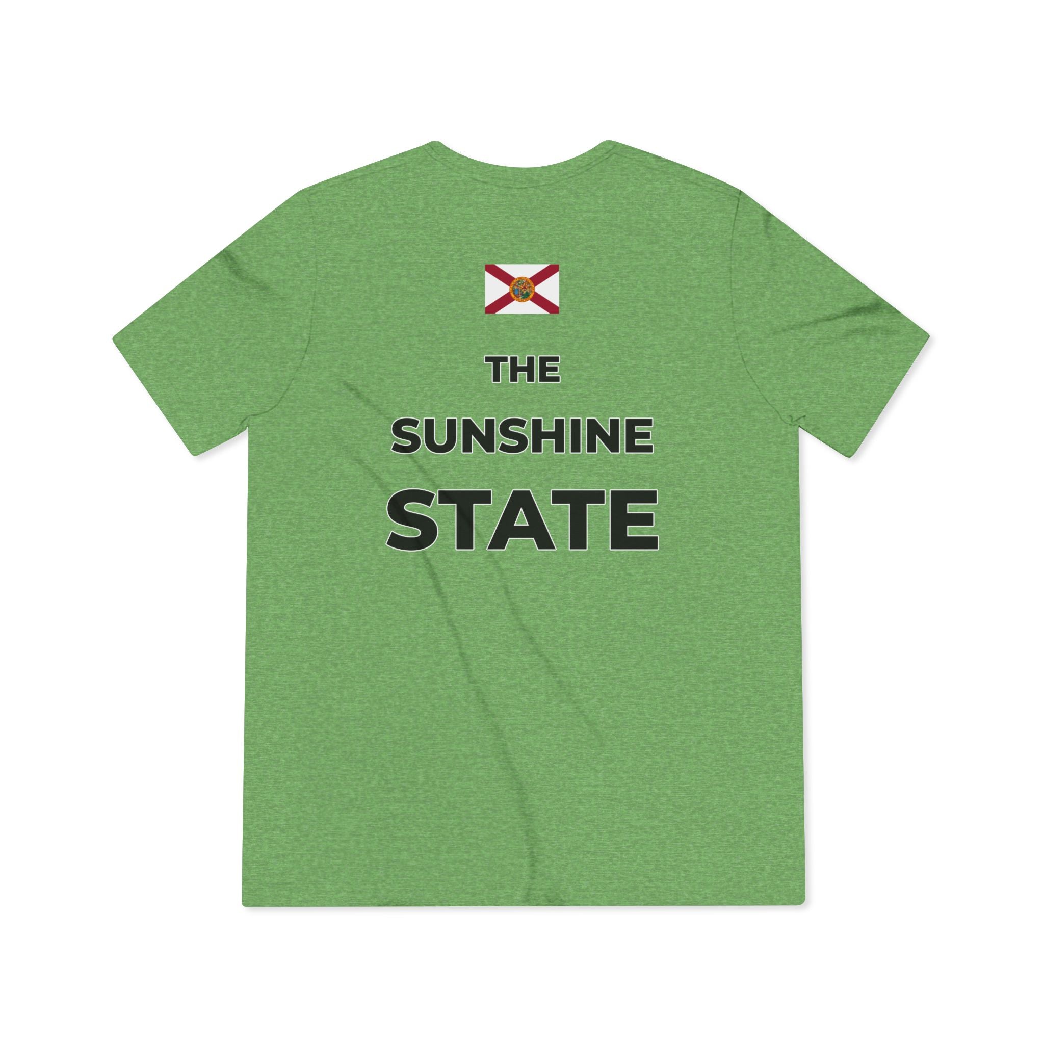 Florida Sunshine State Unisex Triblend Tee - Casual Summer Style