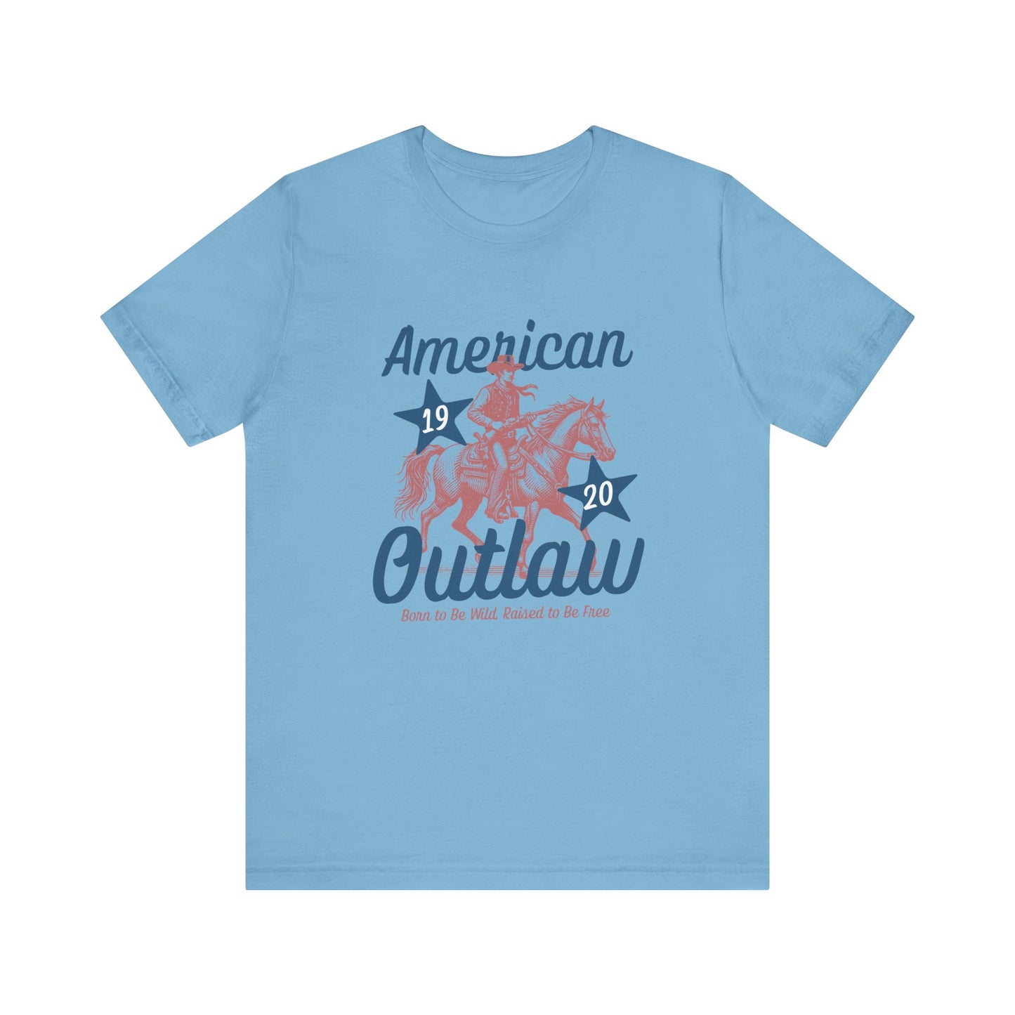 American Outlaw Graphic Tee | Unisex Jersey Short Sleeve Shirt