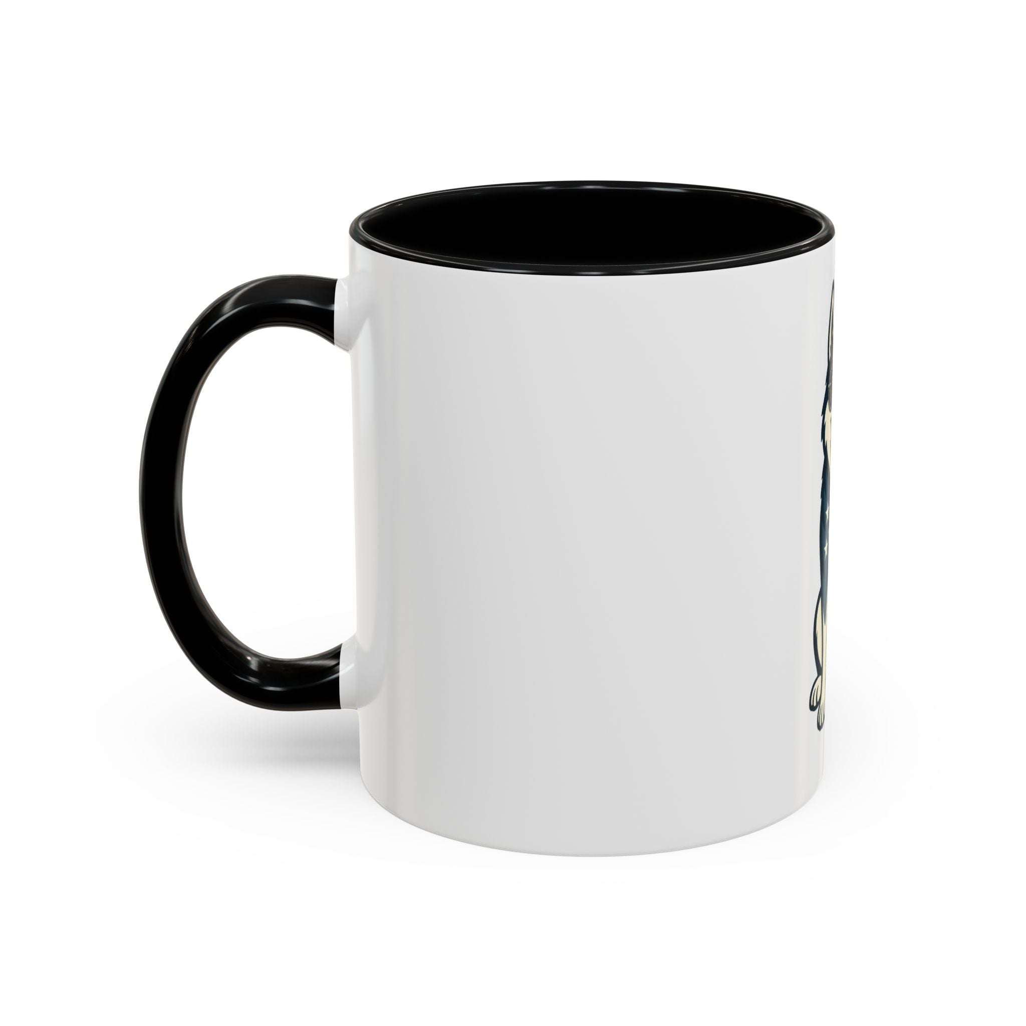 Patriotic Siberian Husky Dog Coffee Mug, Unique Pet Lover Gift