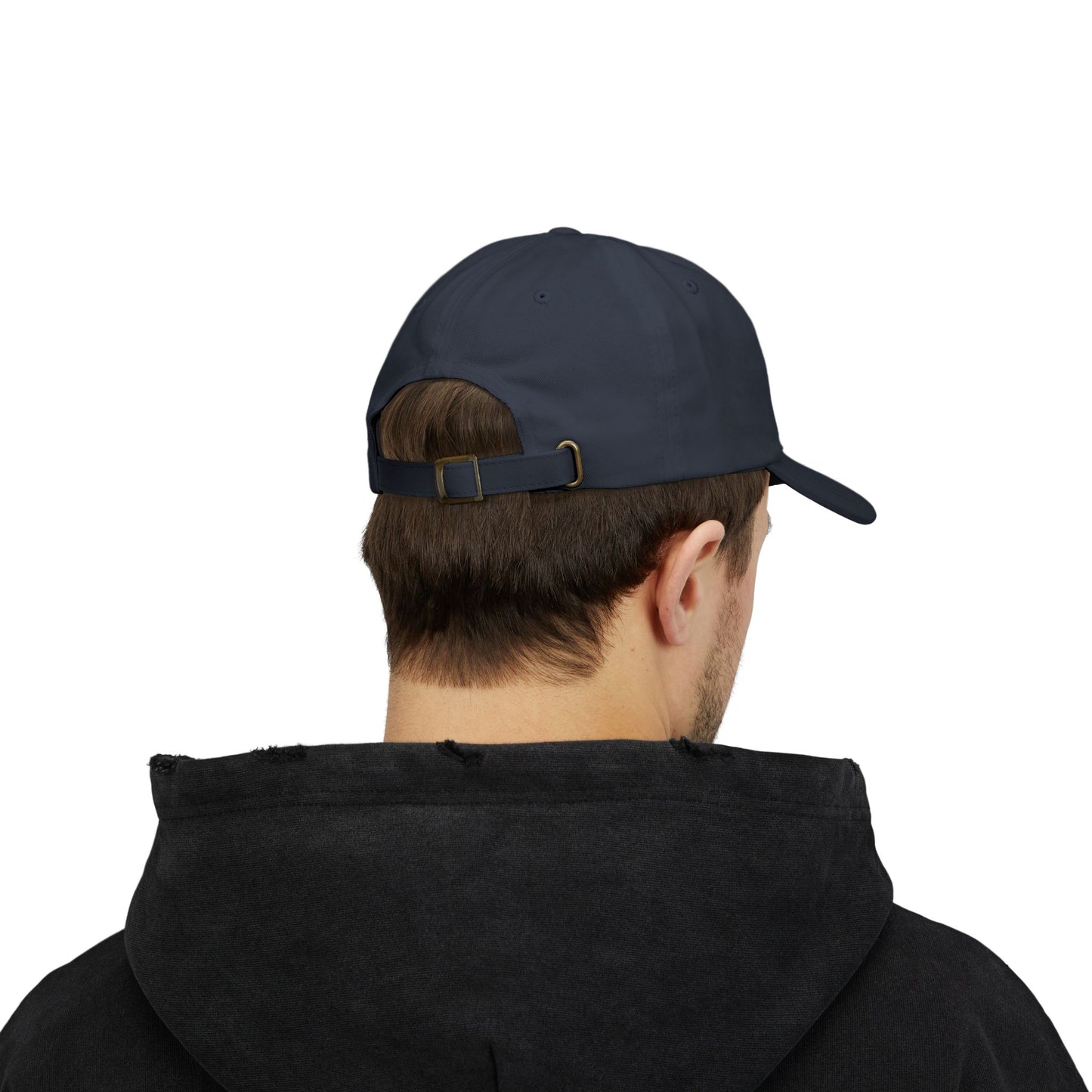 Salty Breeze Society Classic Logo Cap in Navy Blue