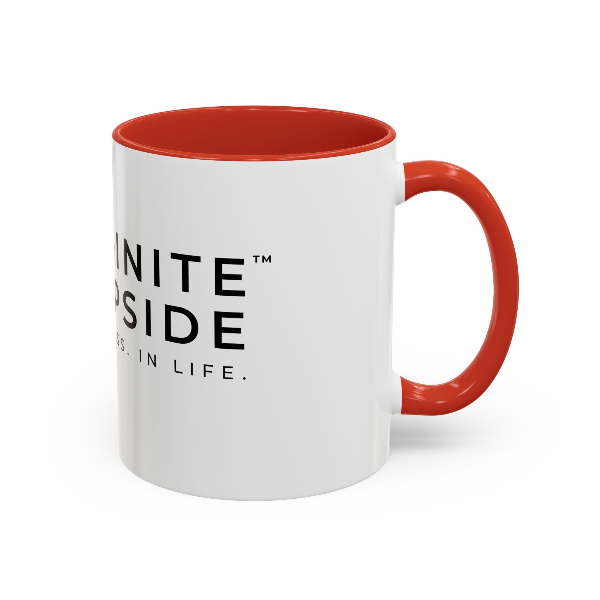 Infinity Upside™ Branded Accent Coffee Mug – Logo Coffee Cup (11/15oz)