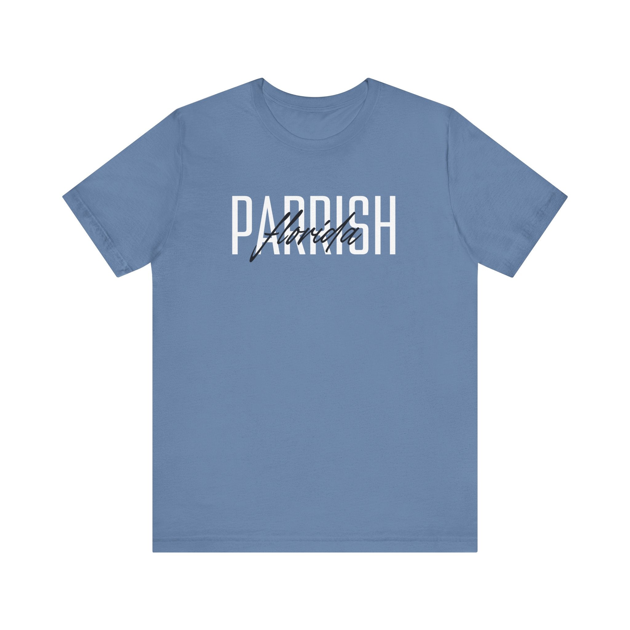 Parrish Florida Chic Unisex Jersey Tee, Casual Style, Fashion Statement Shirt