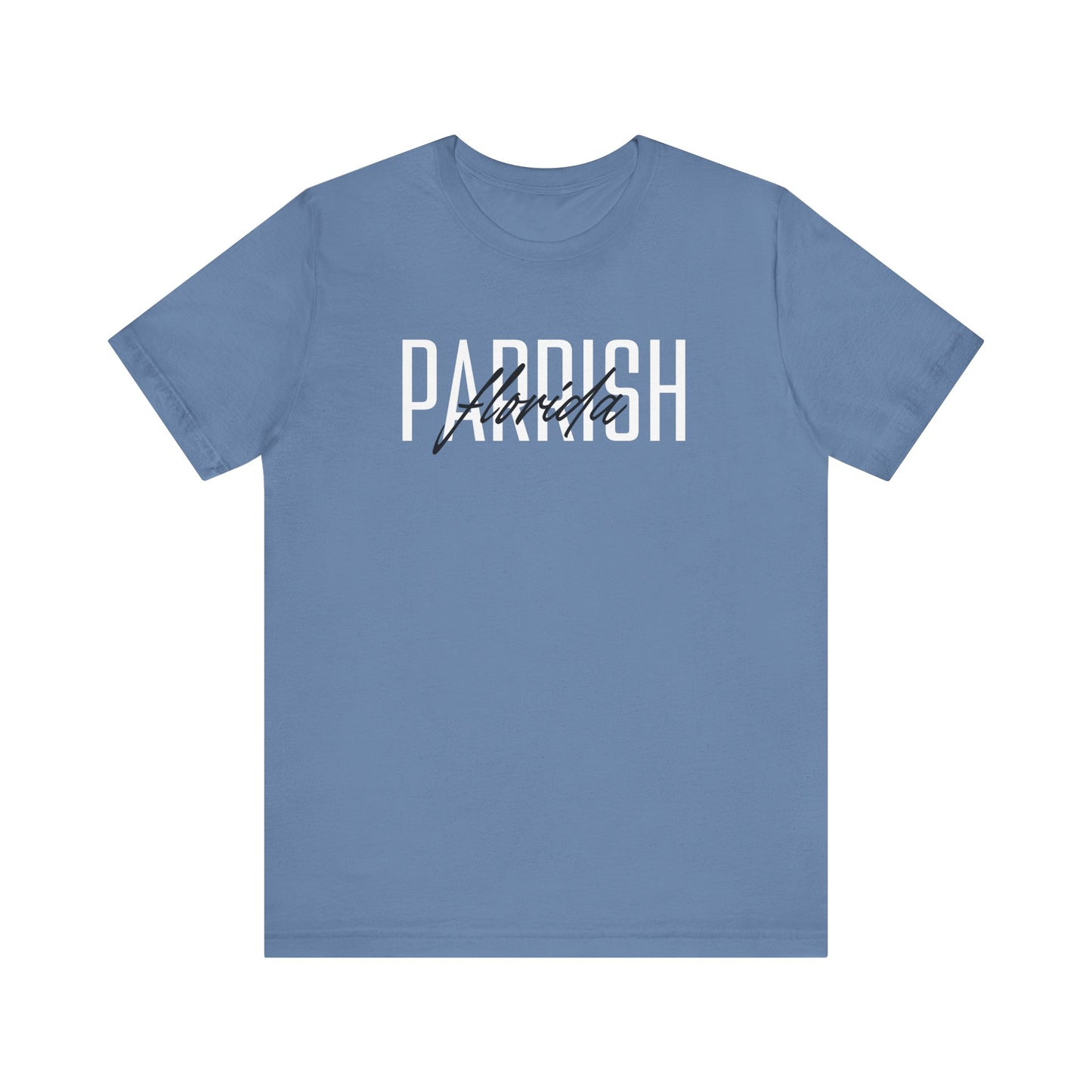 Parrish Florida Chic Unisex Jersey Tee, Casual Style, Fashion Statement Shirt