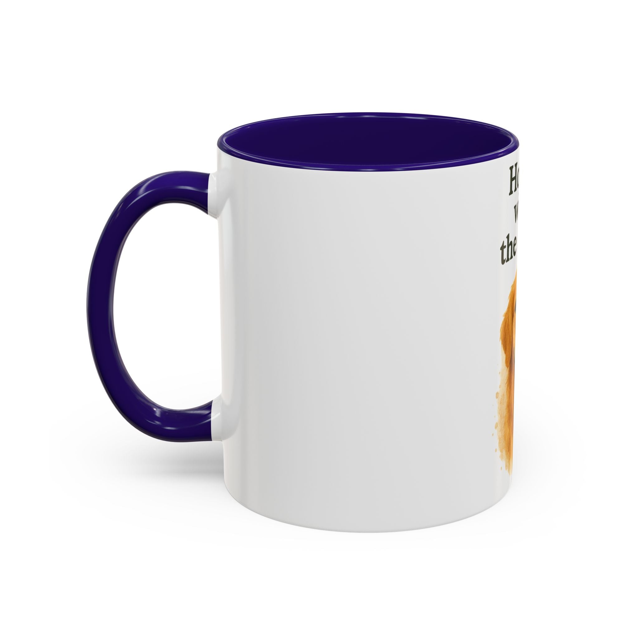 Home Is Where The Dog Is Mug – Colorful Pet Lover’s Coffee Cup (11oz, 15oz)