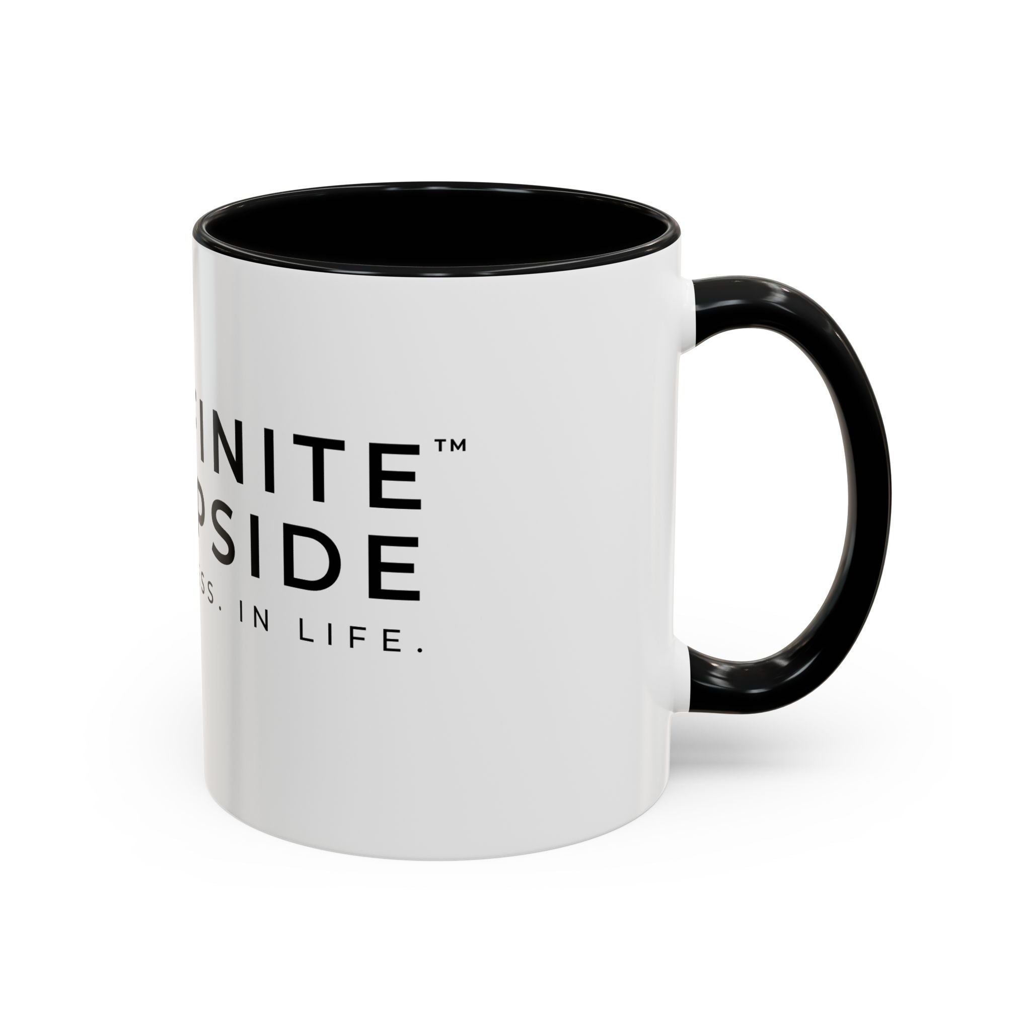 Infinity Upside™ Branded Accent Coffee Mug – Logo Coffee Cup (11/15oz)