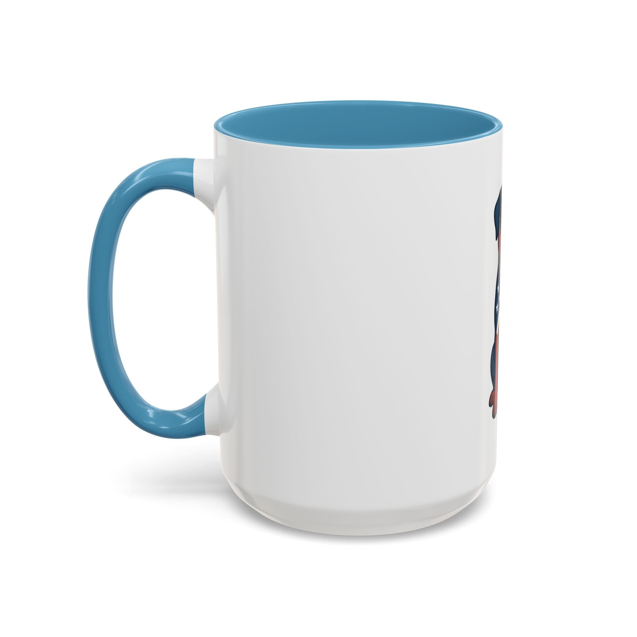 Patriotic Dog Mug, Rottweiler Coffee Cup, Cute Pet Lover Gift