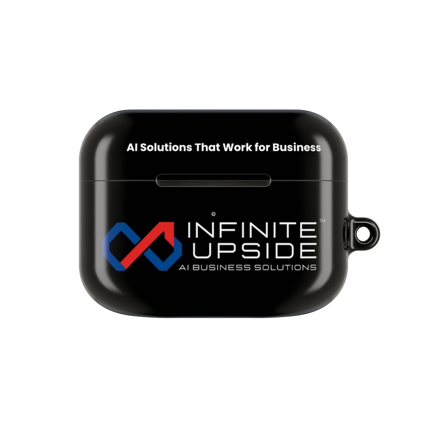 INFINITE UPSIDE™ AI Business Solutions AirPod Case - Tech-Inspired for Business Professionals