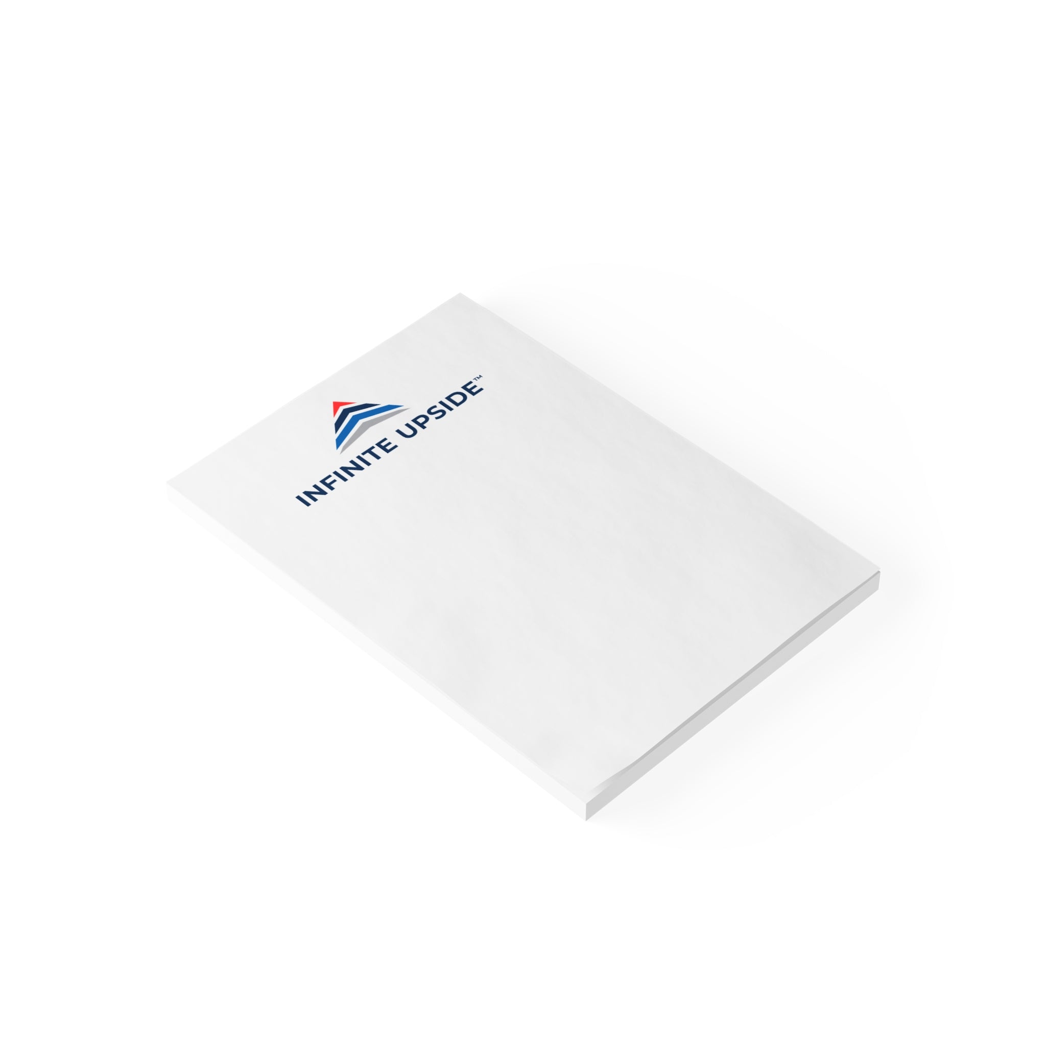 Infinite Upside™ Branded Post-It Note Pads — Corporate Logo Sticky Notes