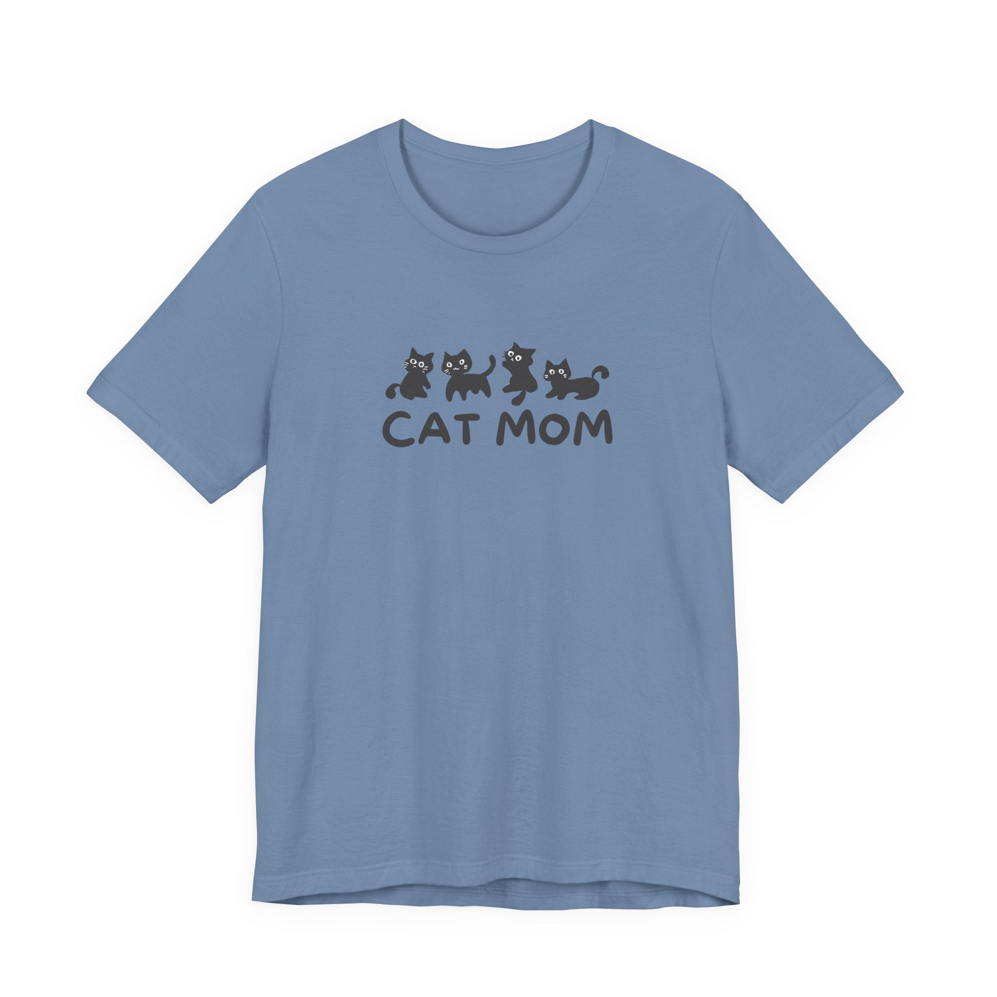 Cat Mom Unisex Jersey Tee - Perfect Gift for Cat Lovers