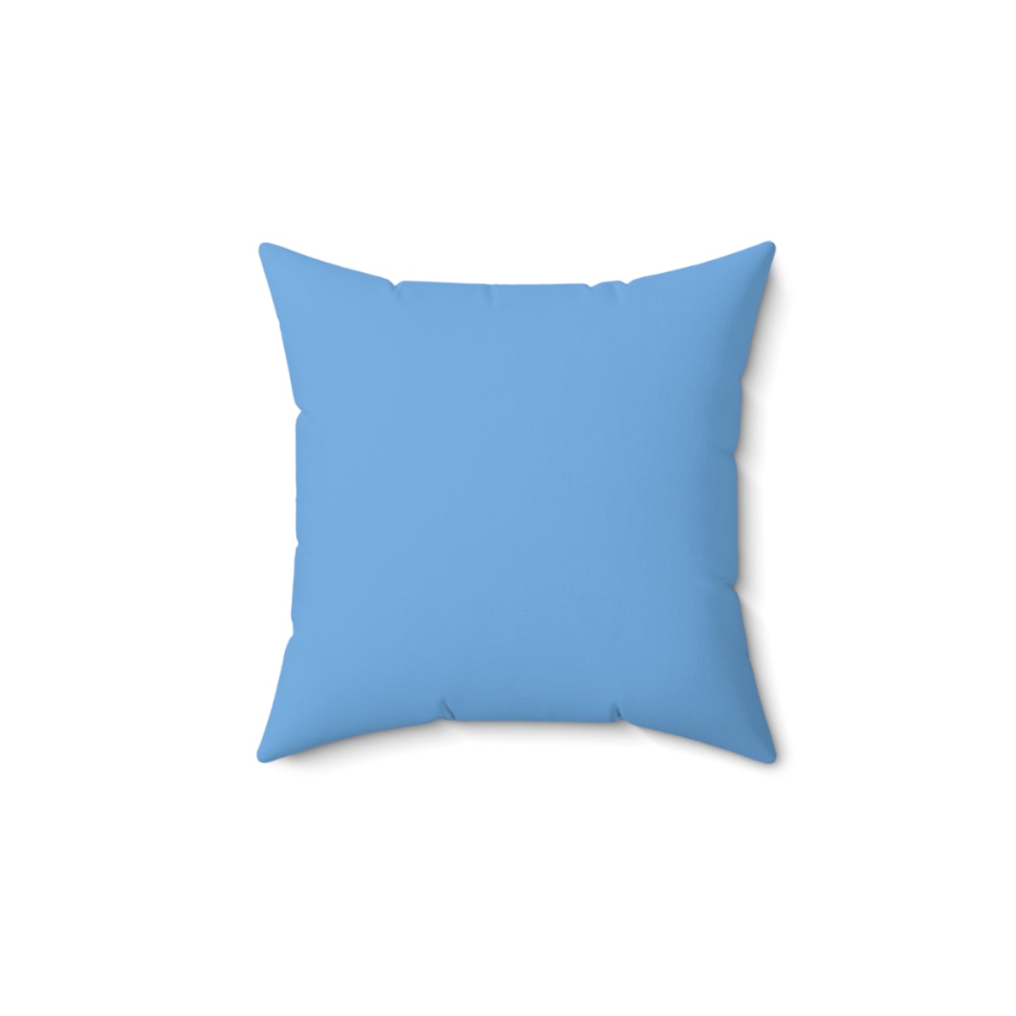 Tampa Florida Decorative Pillow, Blue Square Cushion, Coastal Decor, Home Accent