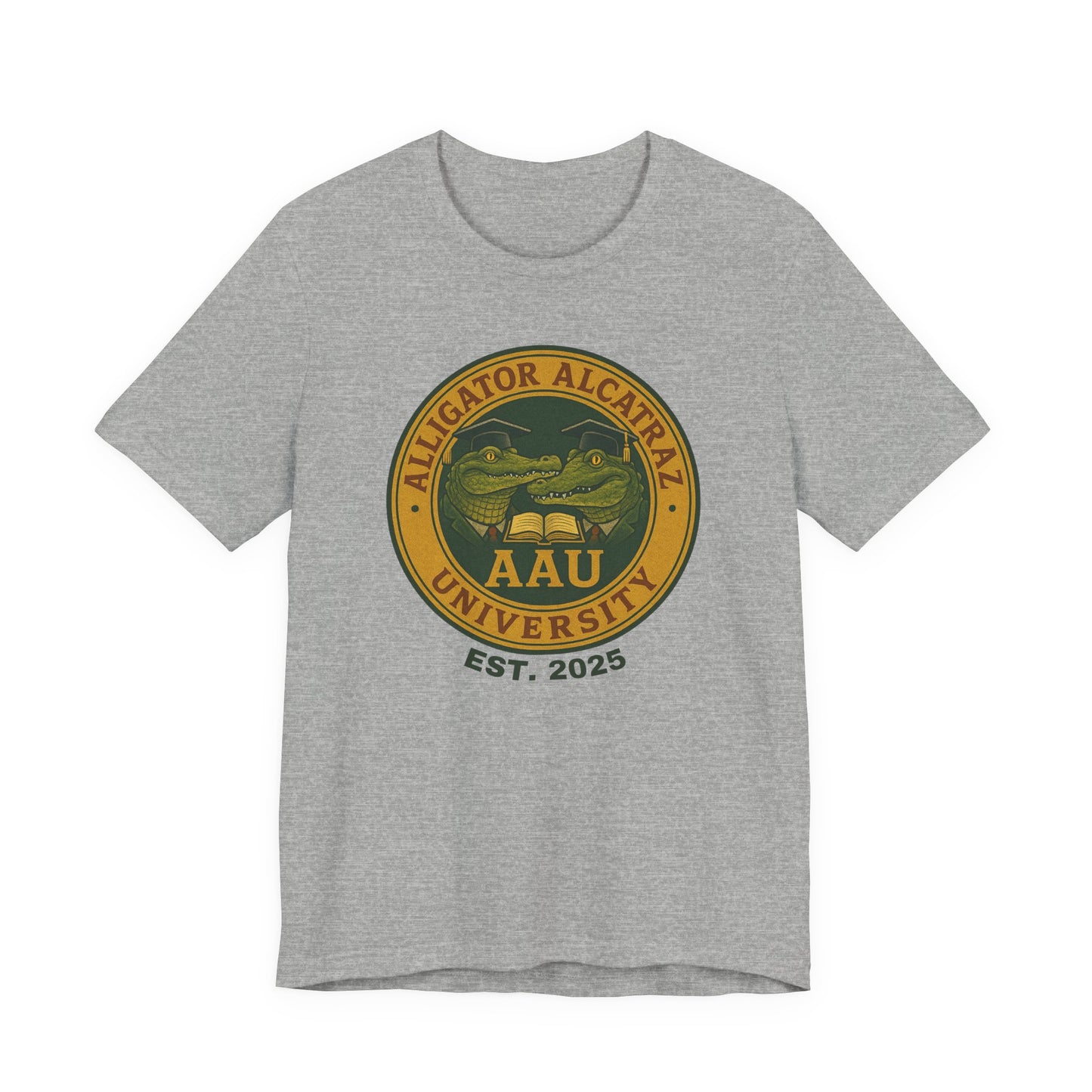 Alligator Alcatraz University Tee, Fun Unisex Shirt