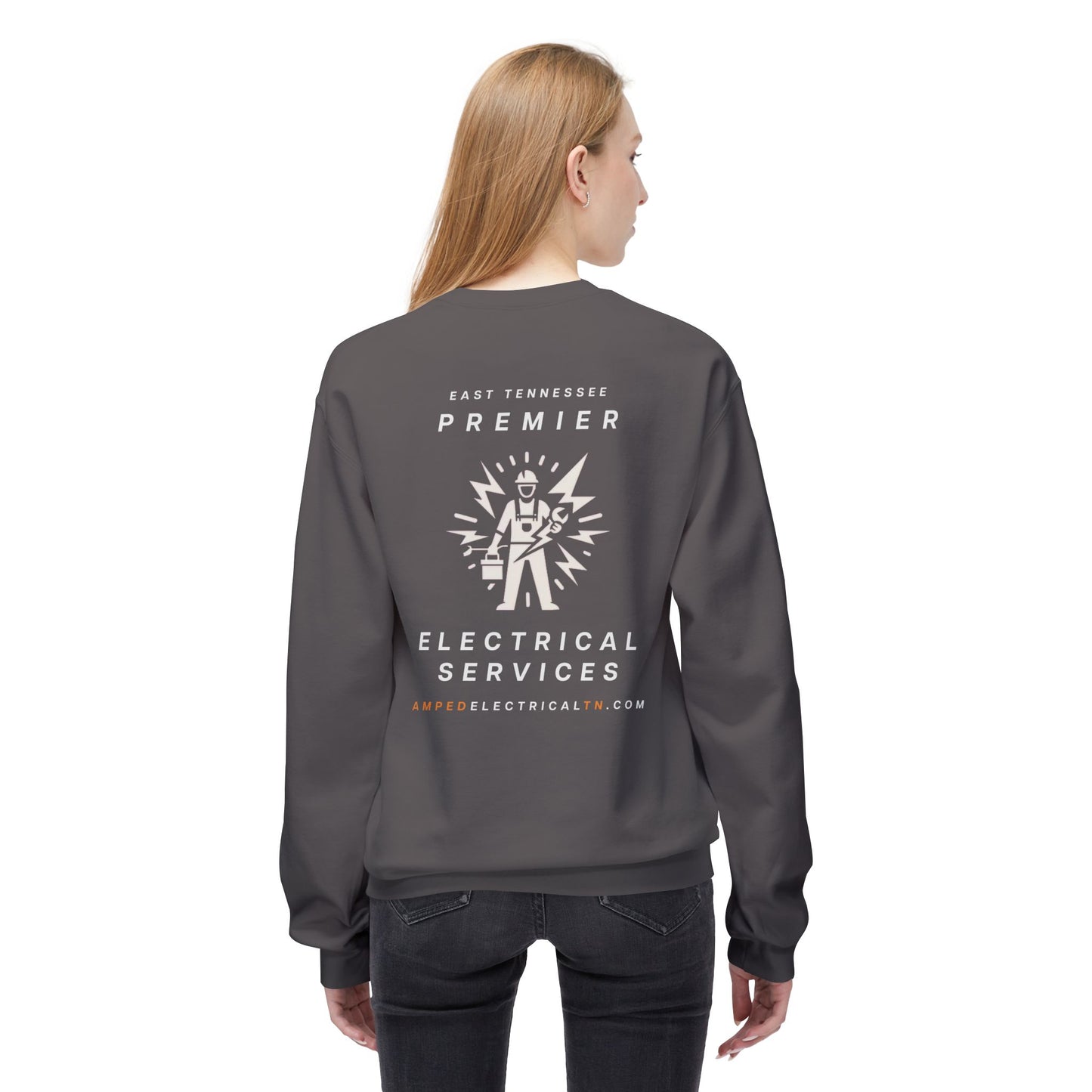 AMPED ELECTRICAL COLLECTION | Electrician Crewneck Sweatshirt