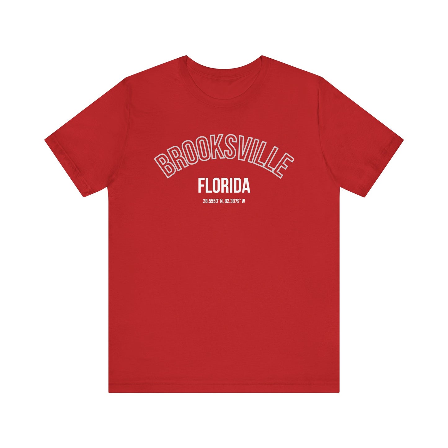 Brooksville Florida Unisex Jersey Short Sleeve Tee