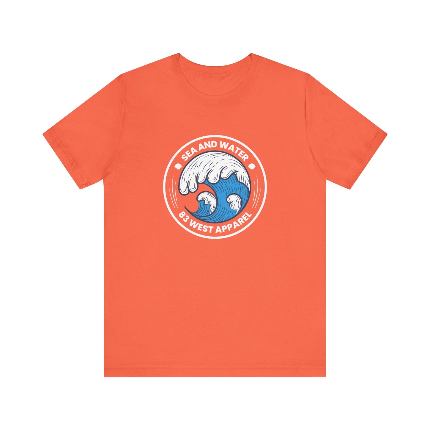 Sea and Water Unisex Jersey Tee - Perfect for Beach Lovers