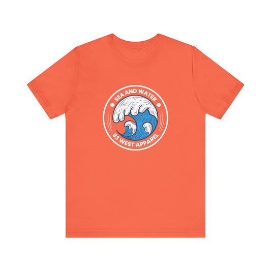 Sea and Water Unisex Jersey Tee - Perfect for Beach Lovers