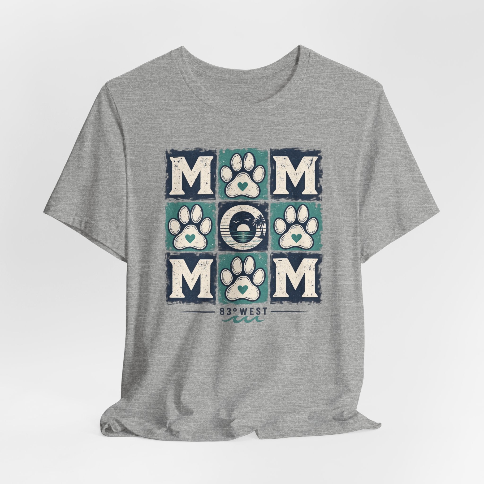 Dog Mom T-Shirt – Dogs and Sunsets Go Together for Dog Moms