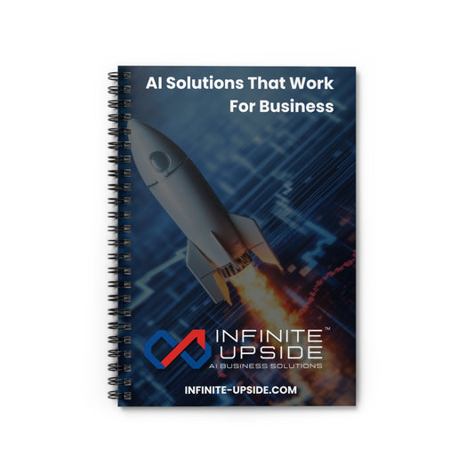 INFINITE UPSIDE™ Digital Code Spiral Notebook