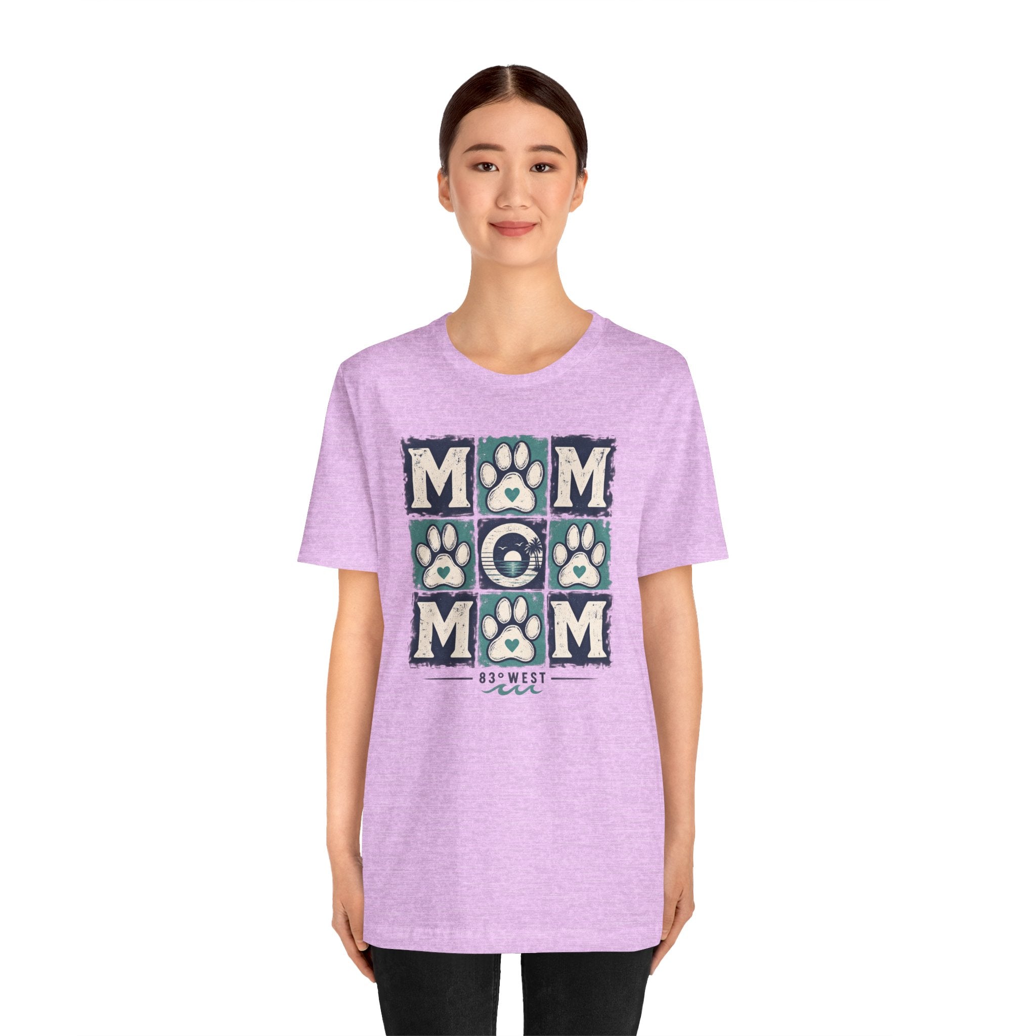 Dog Mom T-Shirt – Dogs and Sunsets Go Together for Dog Moms