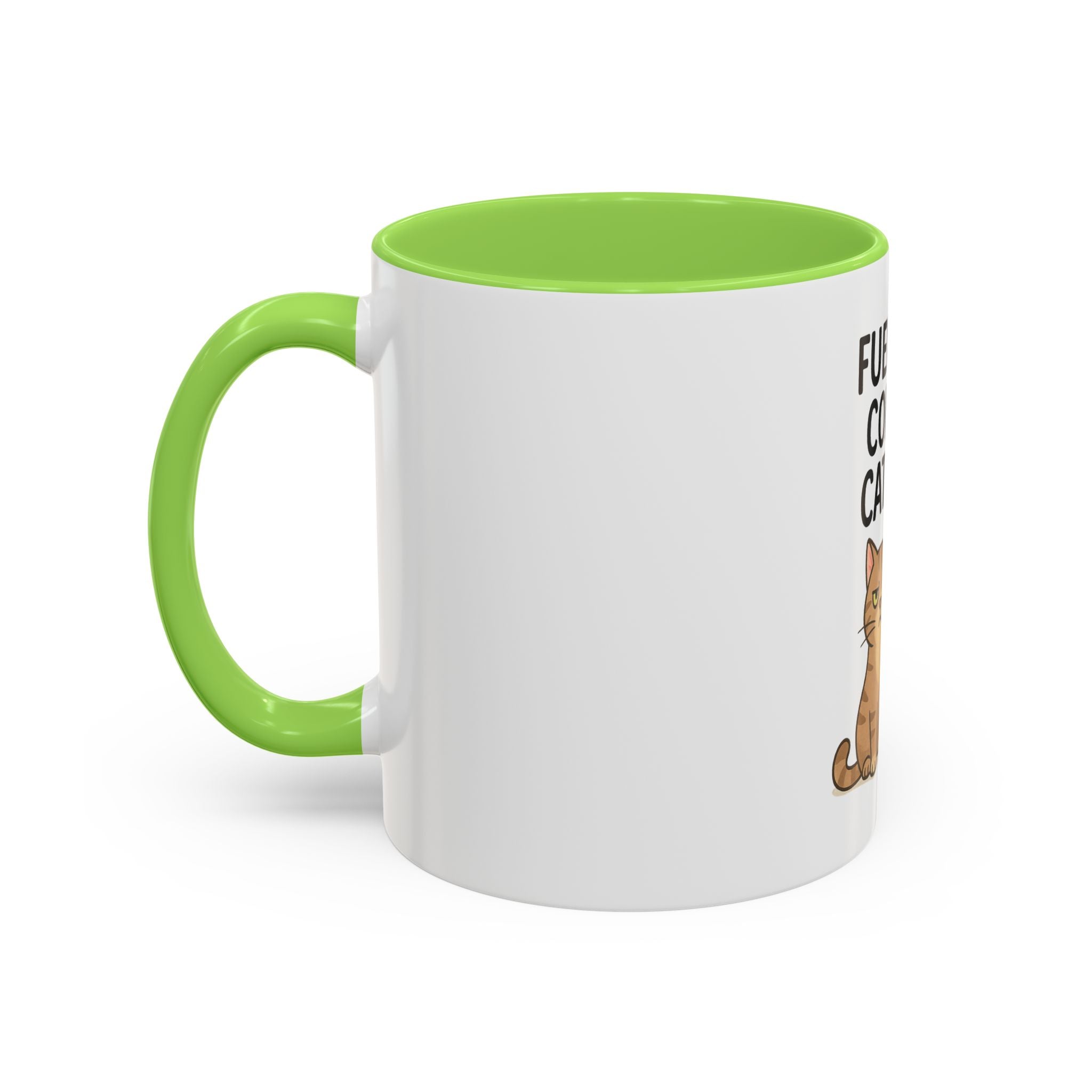 Funny Cat Mug - Fueled by Coffee & Cattitude - Perfect Gift for Cat Lovers