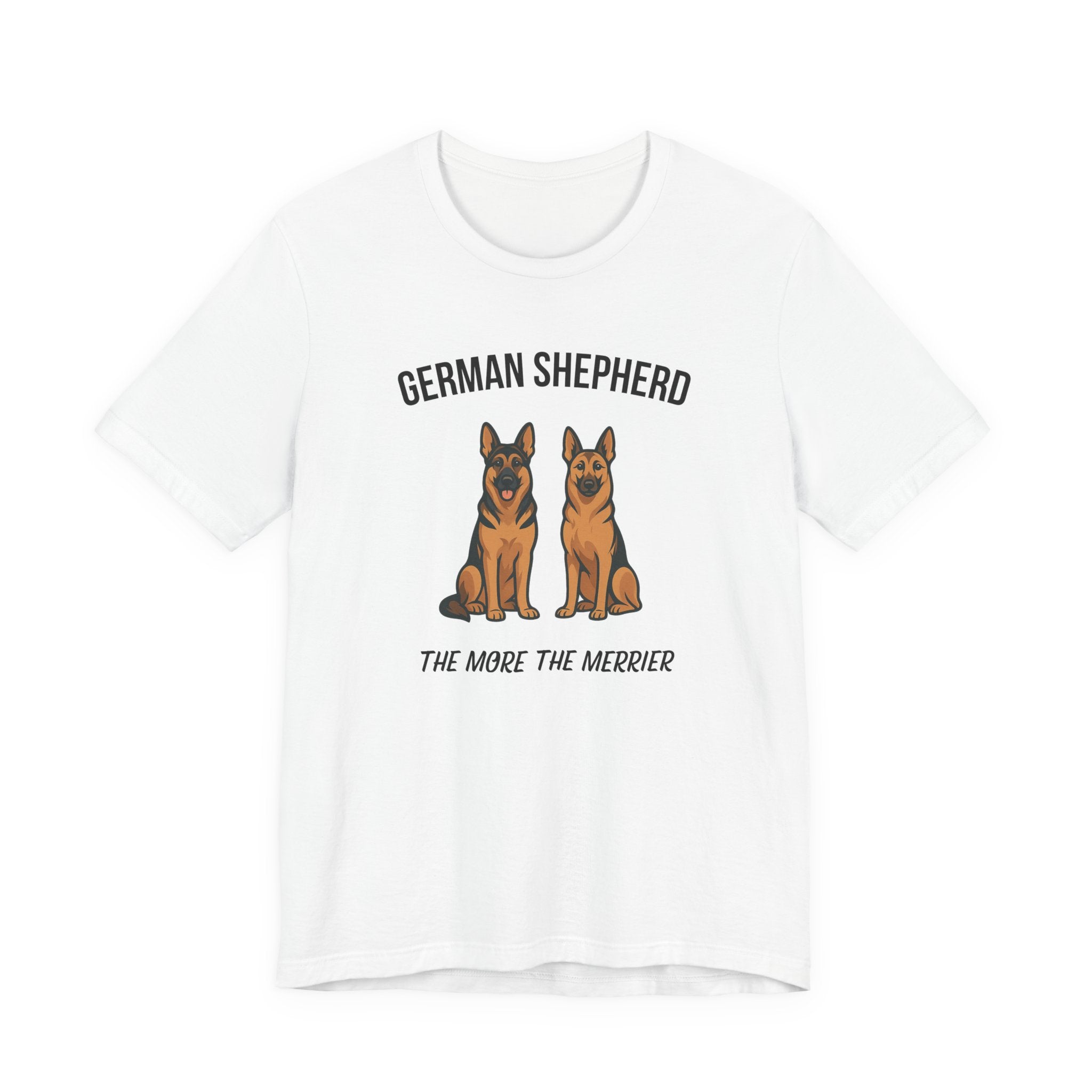 German Shepherd Lovers Tee, Adorable Dog Shirt, Unisex Pet Owner Gift