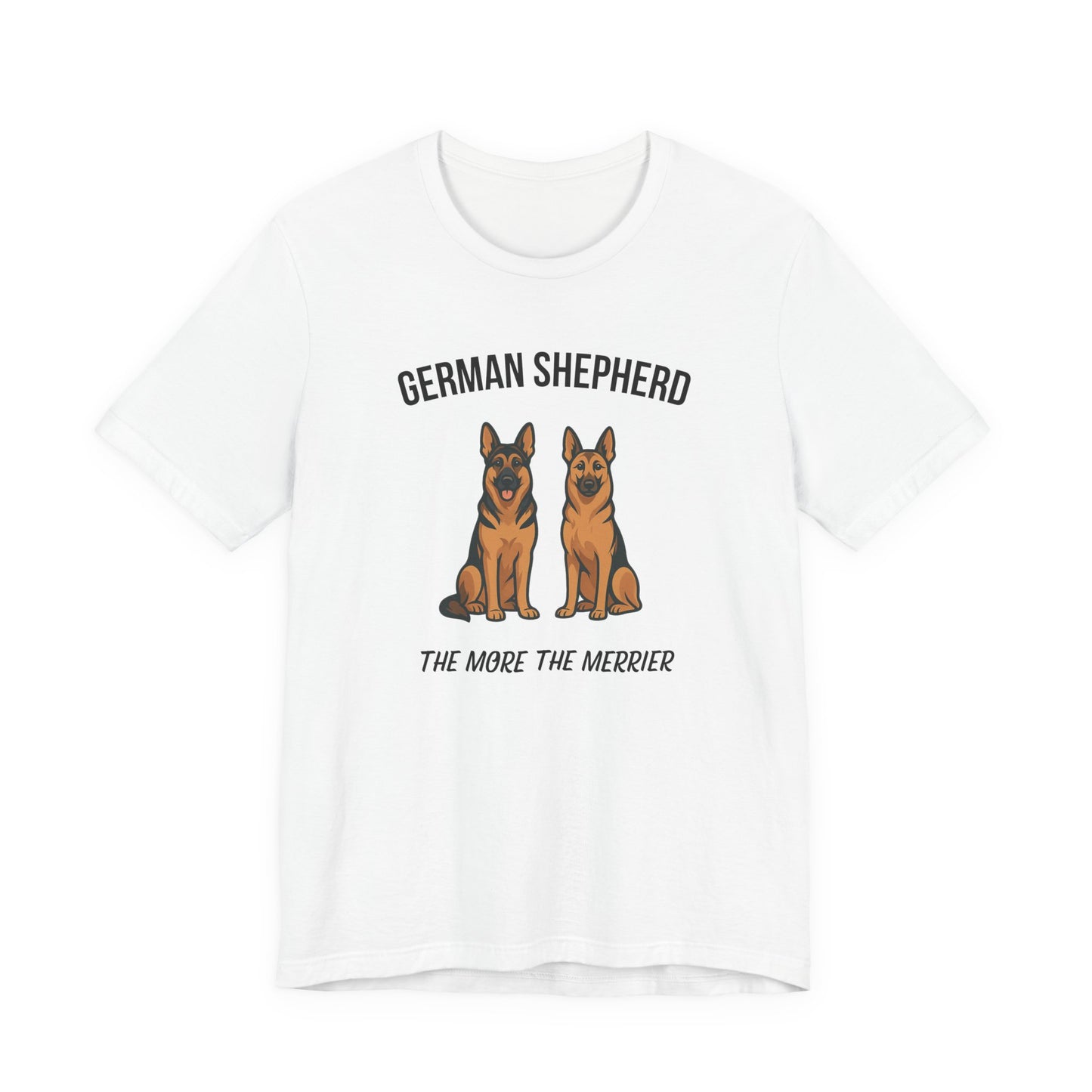German Shepherd Lovers Tee, Adorable Dog Shirt, Unisex Pet Owner Gift