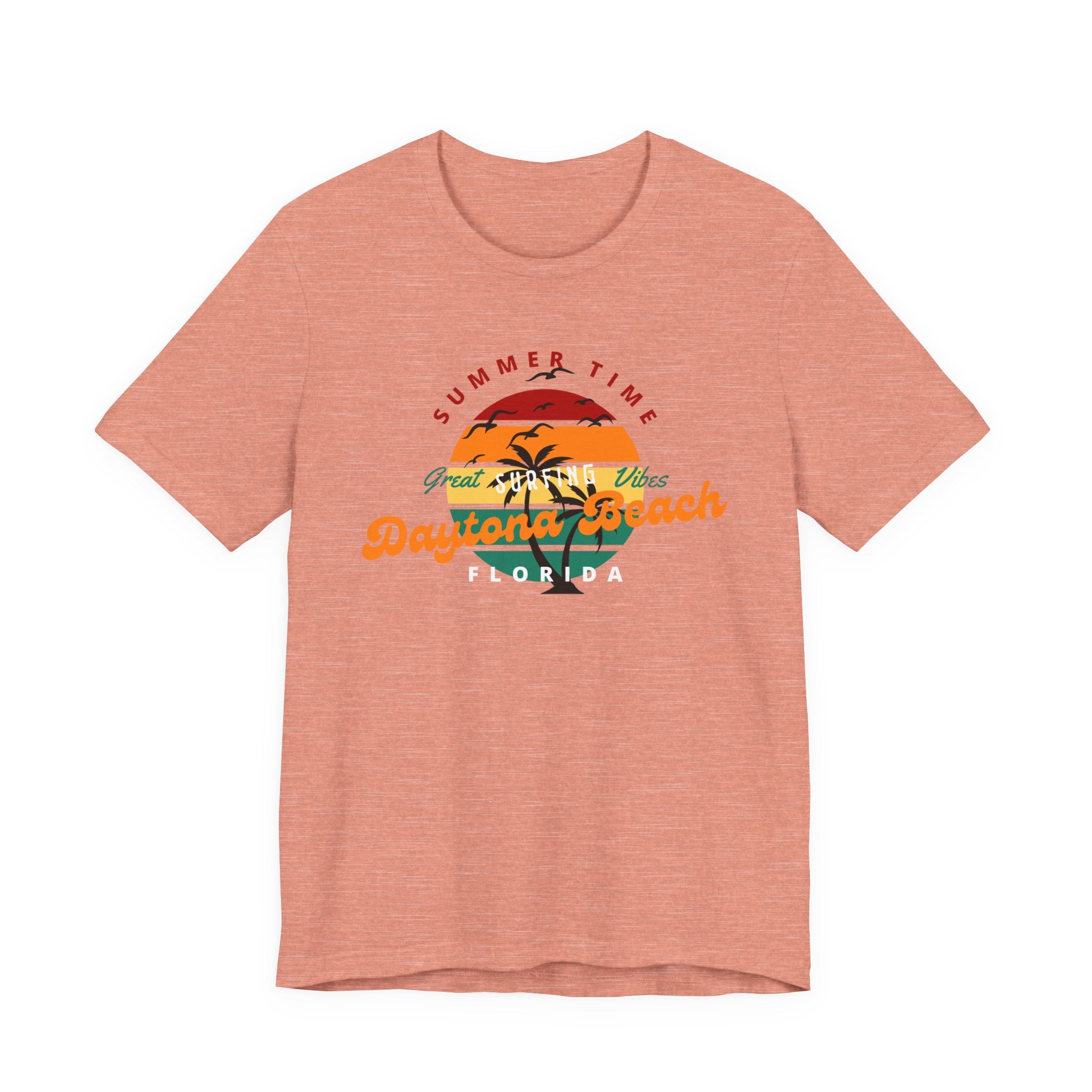Summer Vibes Daytona Beach Tee - Unisex Jersey Short Sleeve