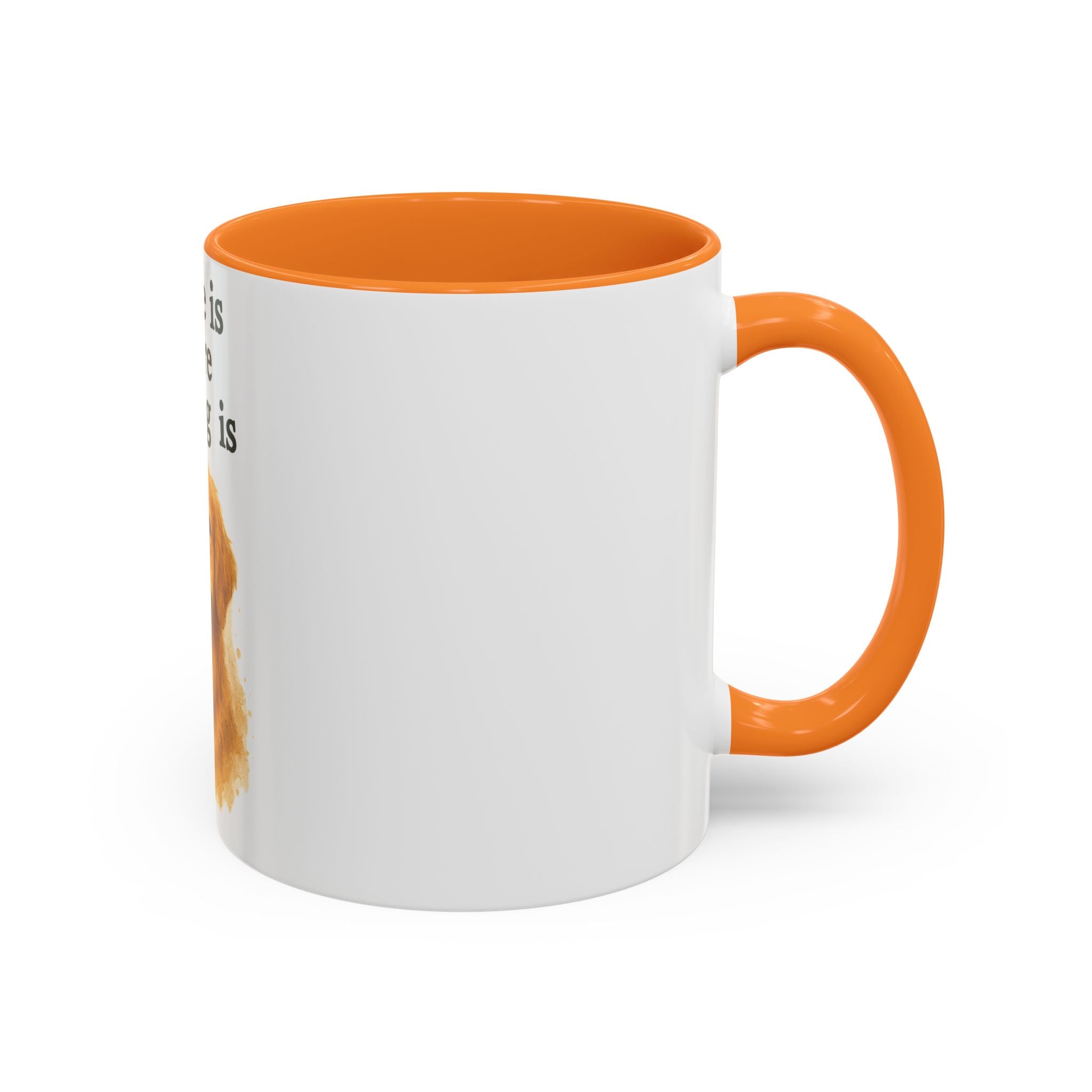 Home Is Where The Dog Is Mug – Colorful Pet Lover’s Coffee Cup (11oz, 15oz)