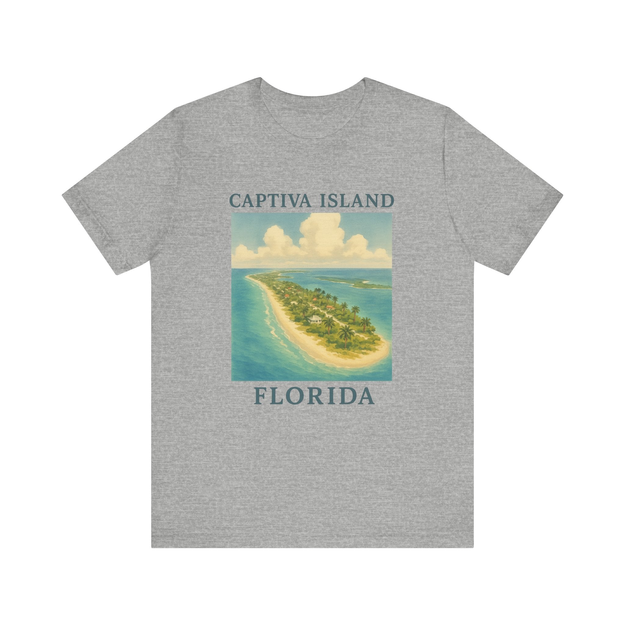 Captiva Island Florida T-Shirt, Vintage Island Tee, Beach Lover's Apparel