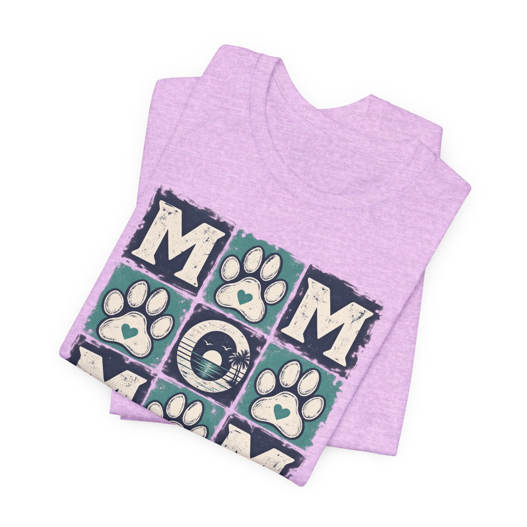 Dog Mom T-Shirt – Dogs and Sunsets Go Together for Dog Moms