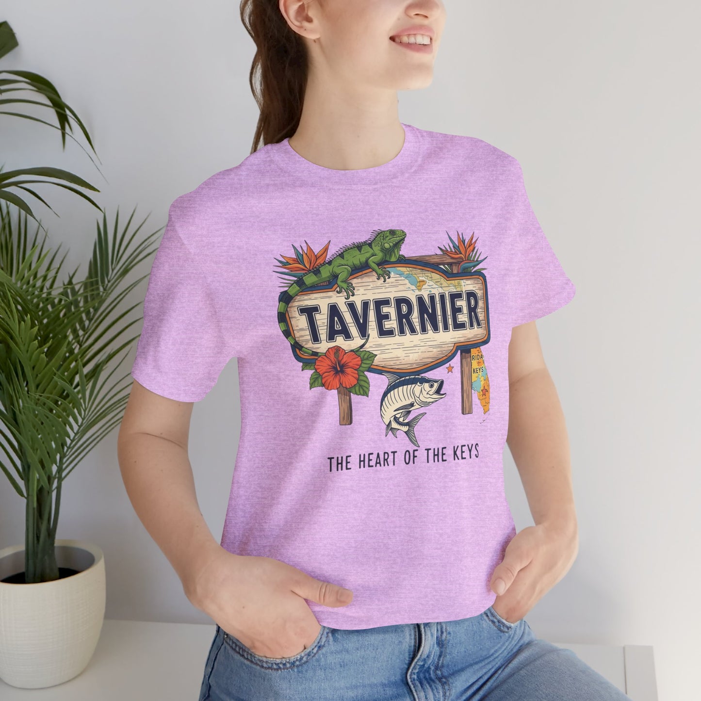 FLORIDA KEYS COLLECTION Tavernier Tropical Graphic Tee, Beachwear
