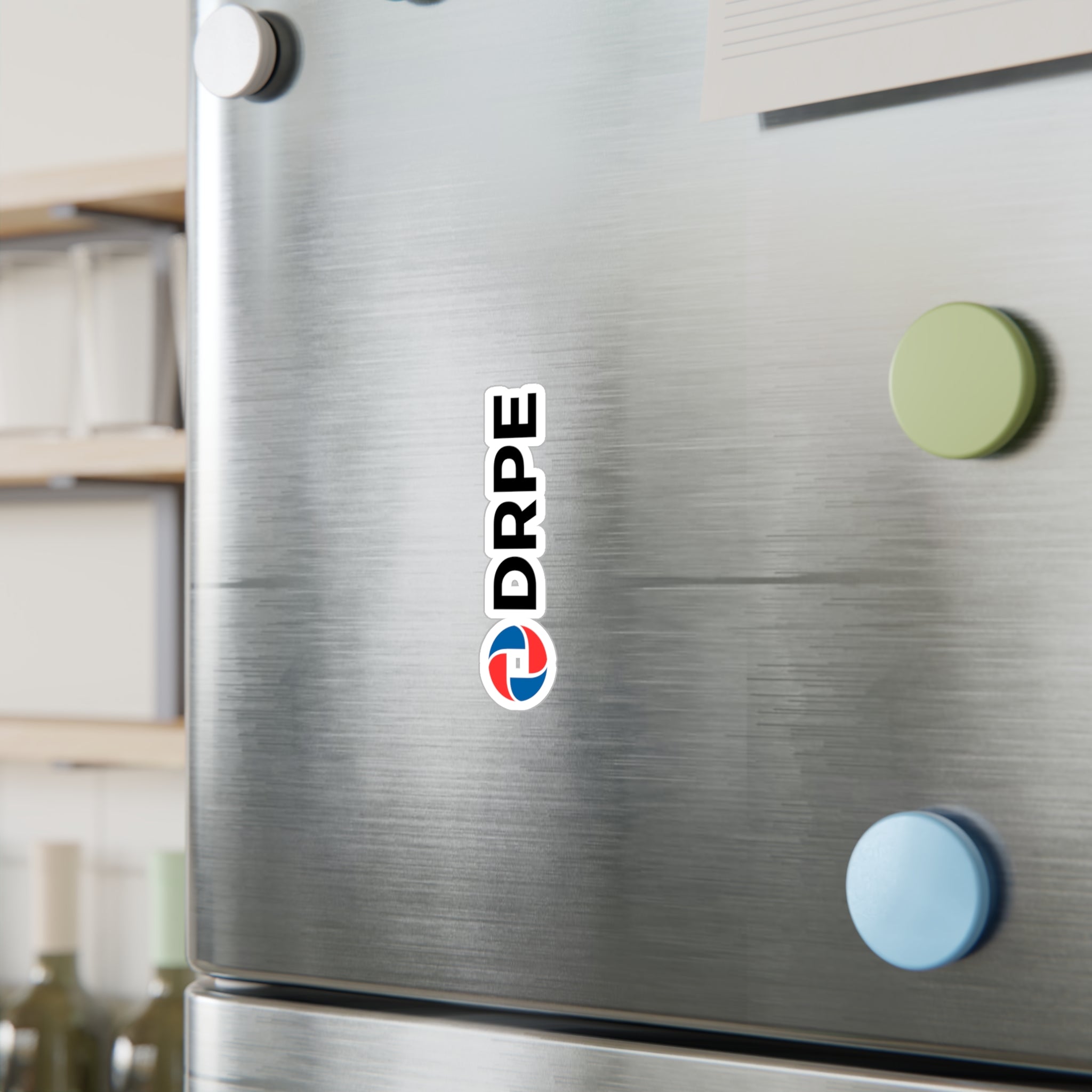 DRPE Vertical Logo Vinyl Decal