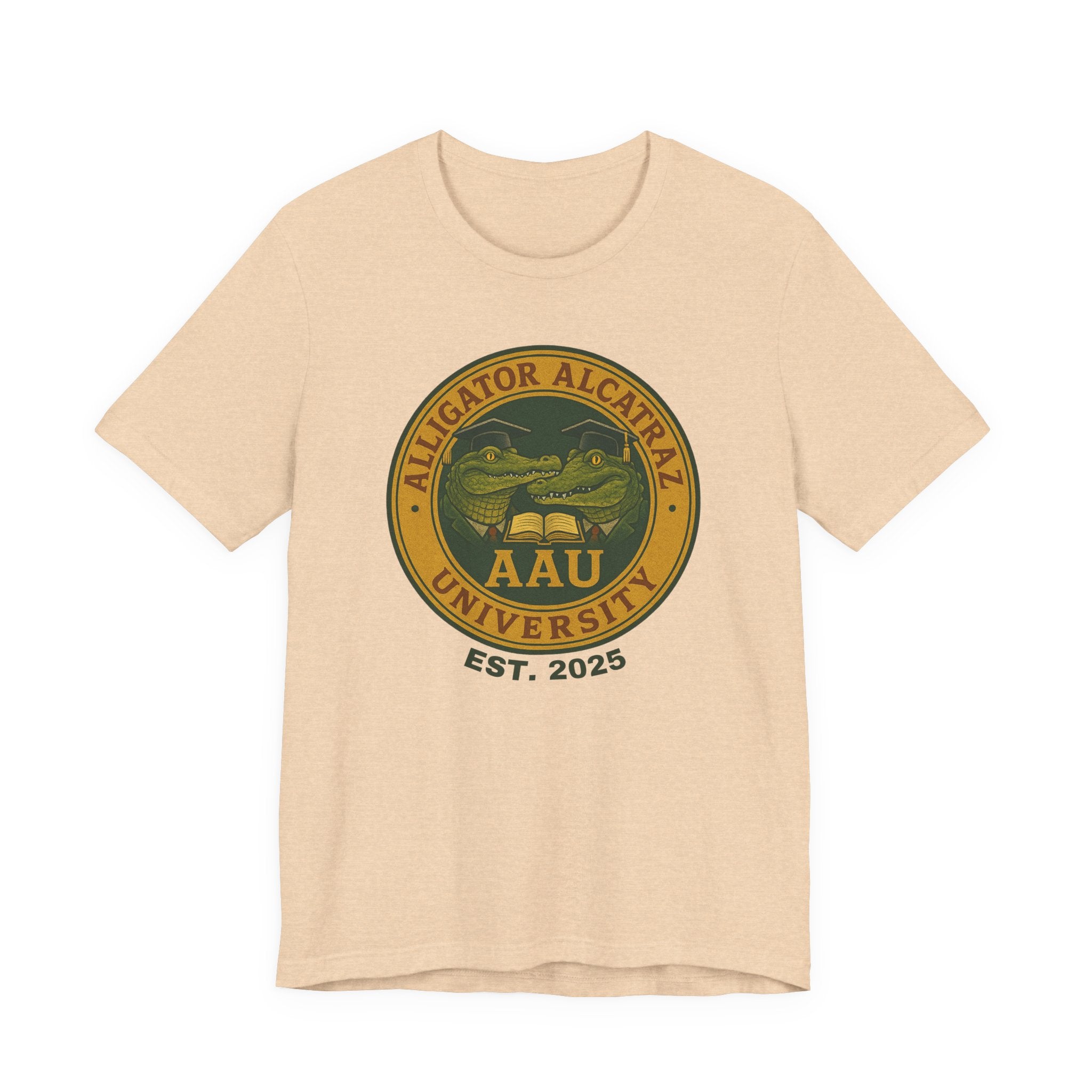 Alligator Alcatraz University Tee, Fun Unisex Shirt