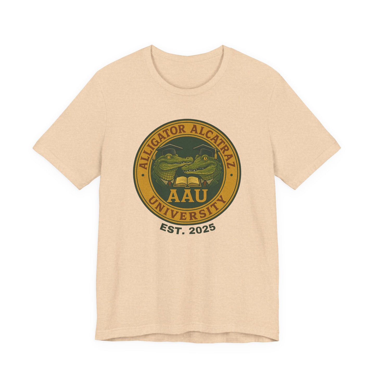 Alligator Alcatraz University Tee, Fun Unisex Shirt