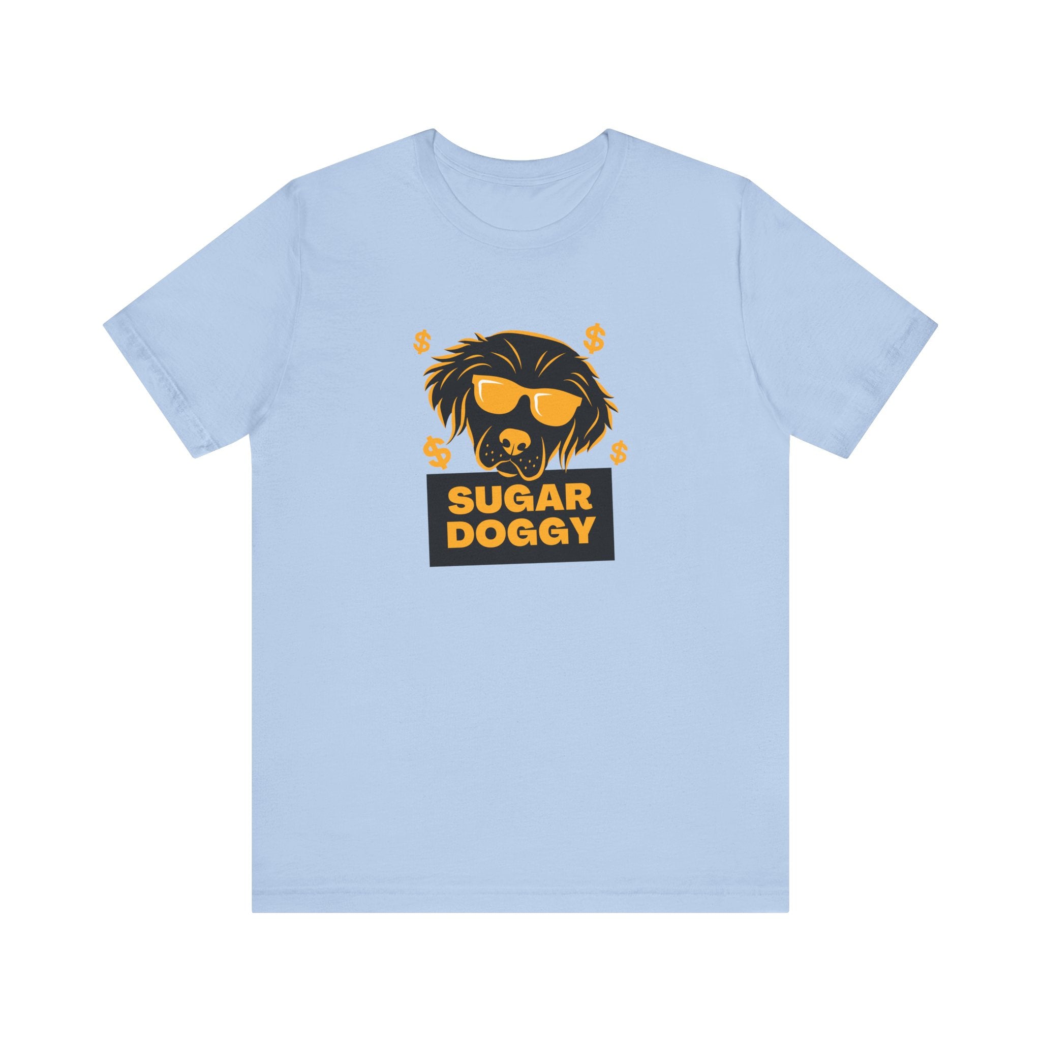 Cool Dog Graphic Tee - Sugar Doggy Unisex Jersey Short Sleeve T-Shirt