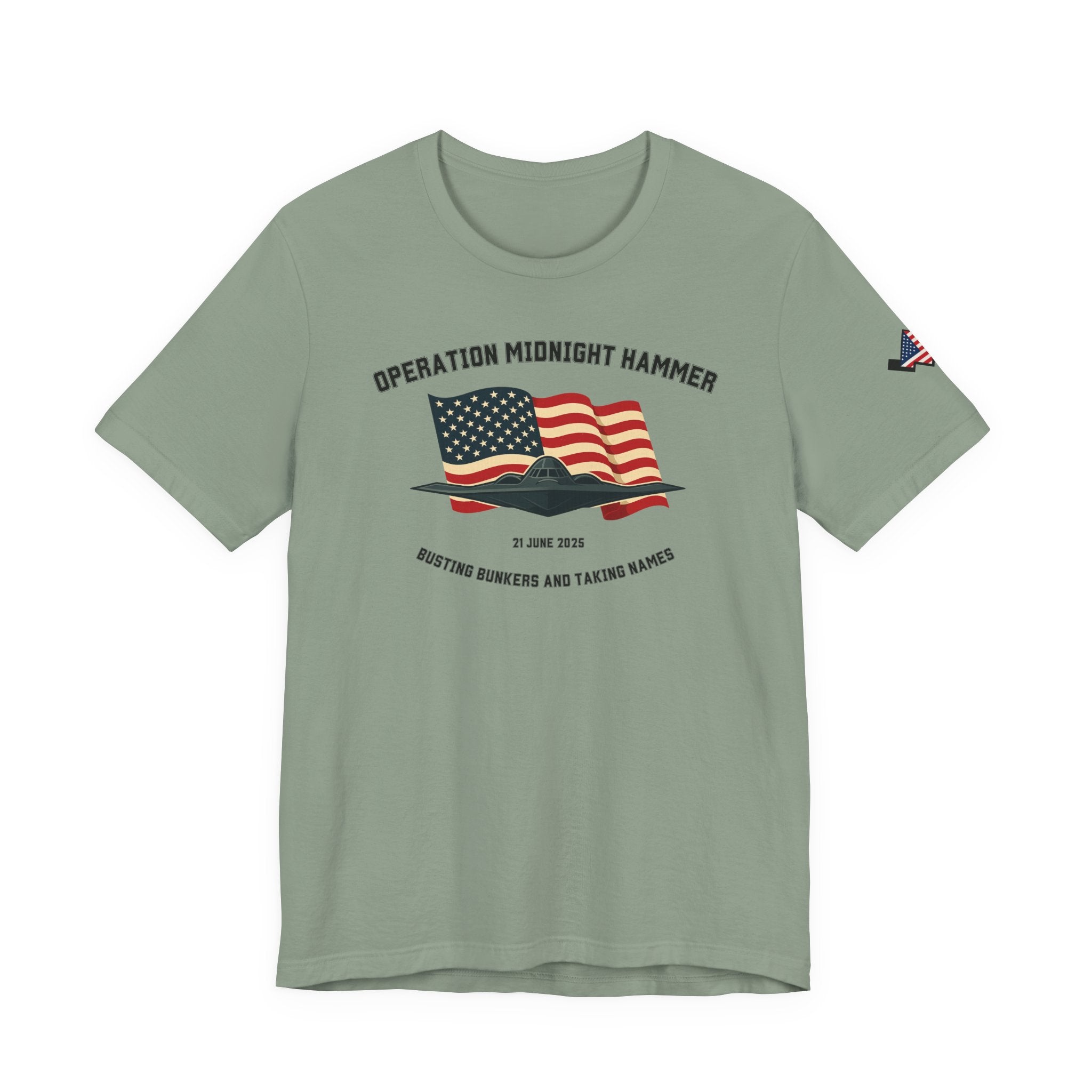 Operation Midnight Hammer, B2 Stealth Bomber Casual Shirt, Gift for Veterans